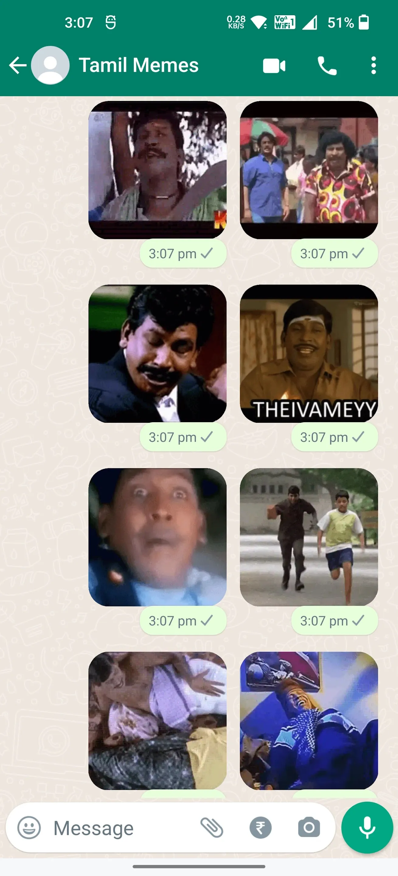 Vadivelu Animated Stickers | Indus Appstore | Screenshot