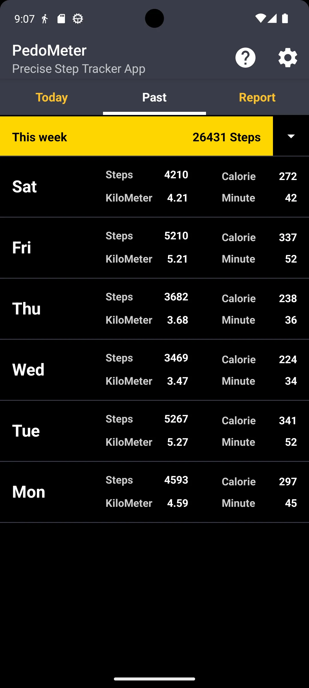 Pedometer : Step Tracker App | Indus Appstore | Screenshot