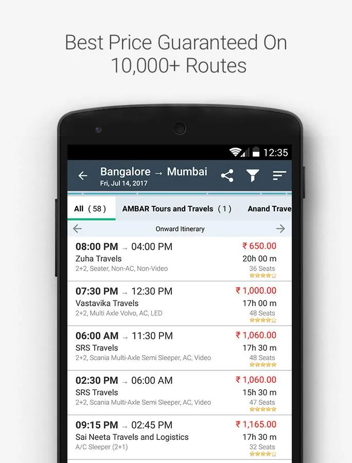 VIA - Flight Hotel Holiday Bus | Indus Appstore | Screenshot