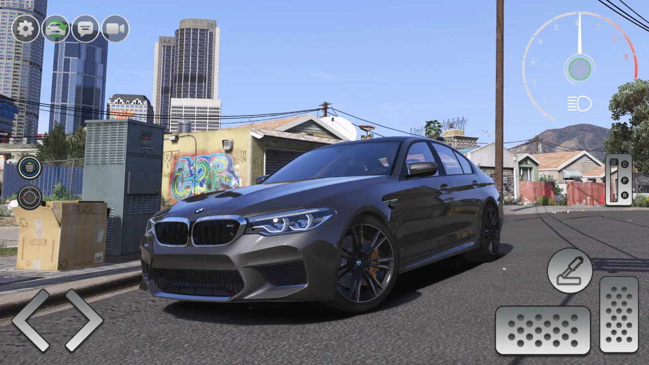 Realistic Simulator BMW M5 Car | Indus Appstore | Screenshot
