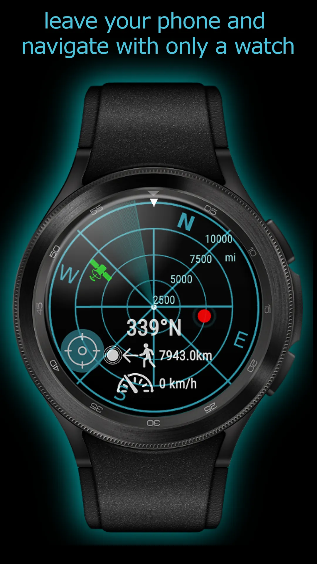 Compass GPS Navigation Wear OS | Indus Appstore | Screenshot