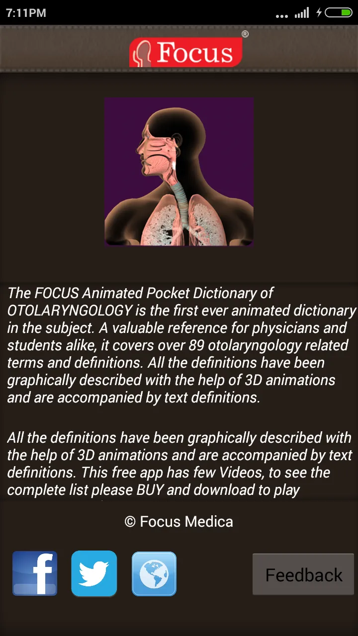 Otolaryngology-Dictionary | Indus Appstore | Screenshot