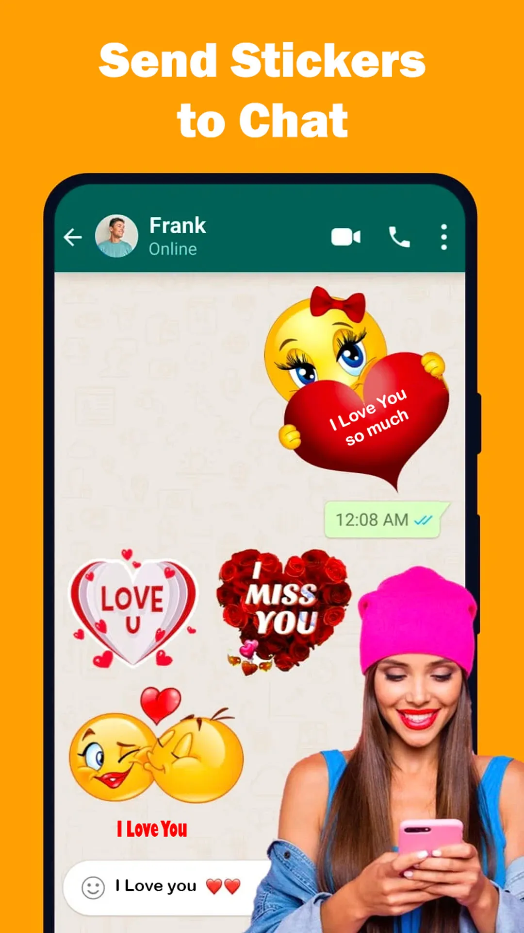 Gif Stickers For Whatsapp | Indus Appstore | Screenshot