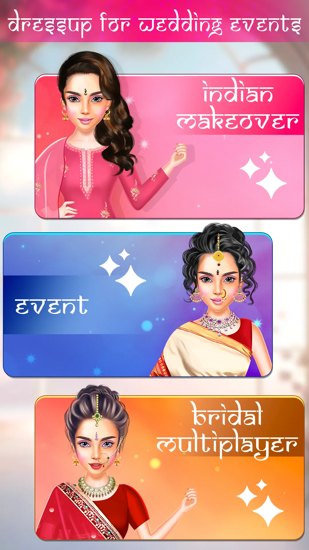 Indian Wedding Dress-up | Indus Appstore | Screenshot