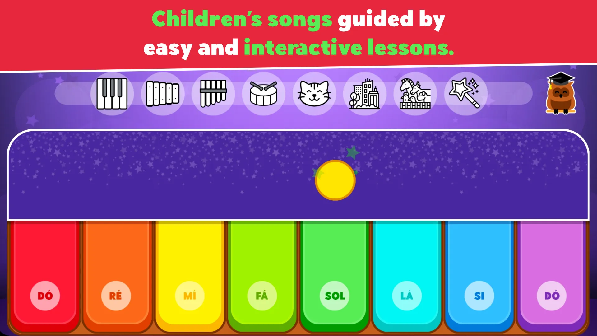 Piano Kids: music, drums & fun | Indus Appstore | Screenshot