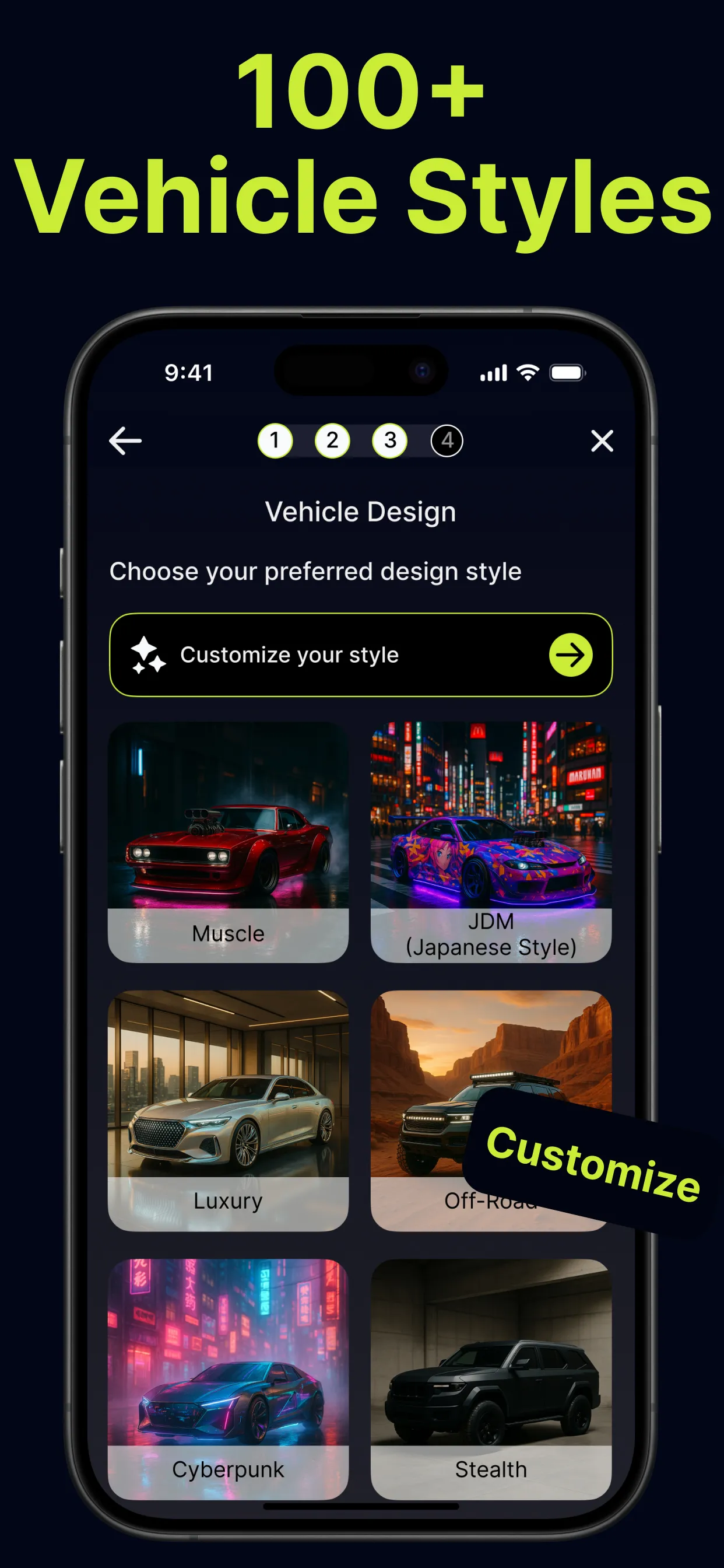 AI Car Designer Modify & Tune | Indus Appstore | Screenshot
