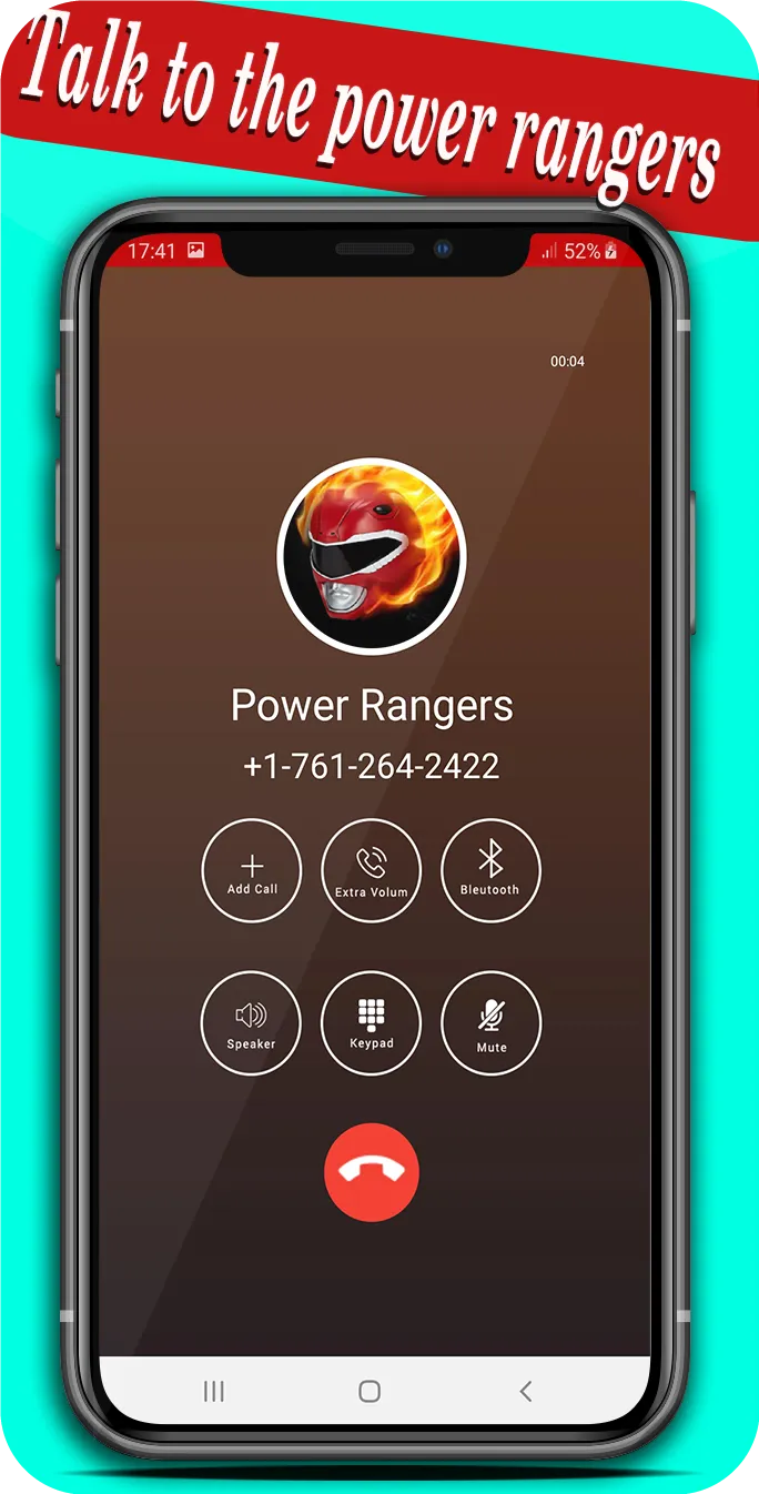 fake call from Powerr Rangers | Indus Appstore | Screenshot