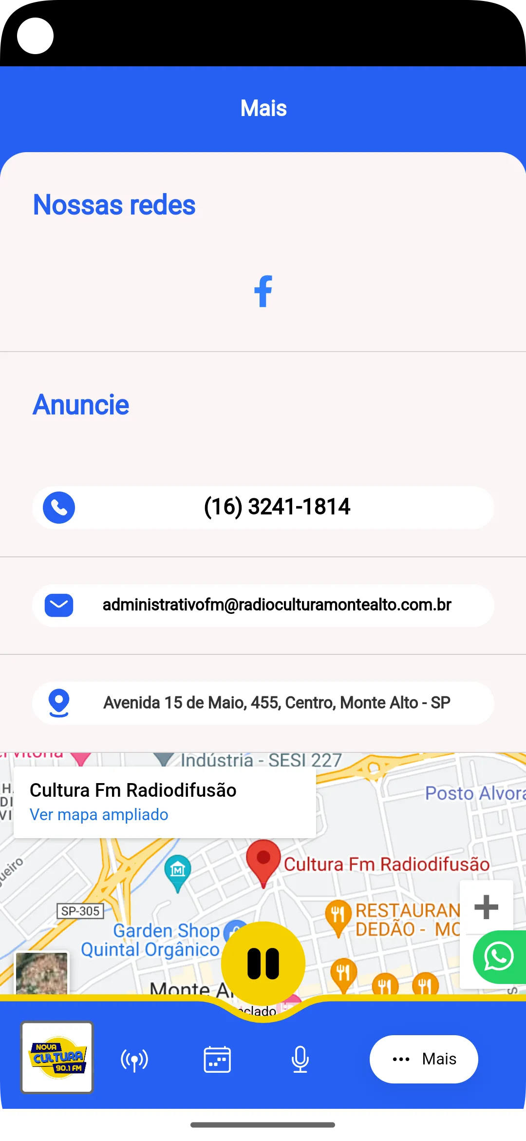 Nova Cultura FM 90.1 | Indus Appstore | Screenshot