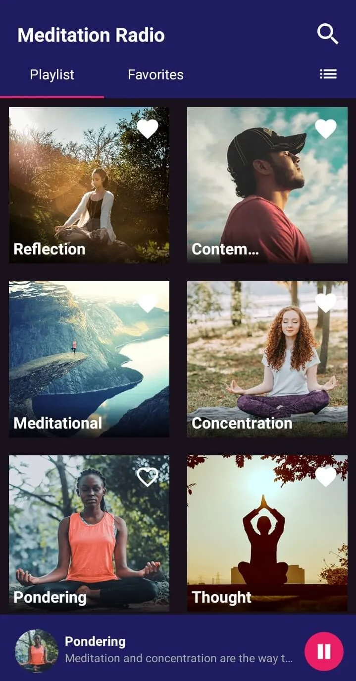 Meditation Radio | Indus Appstore | Screenshot