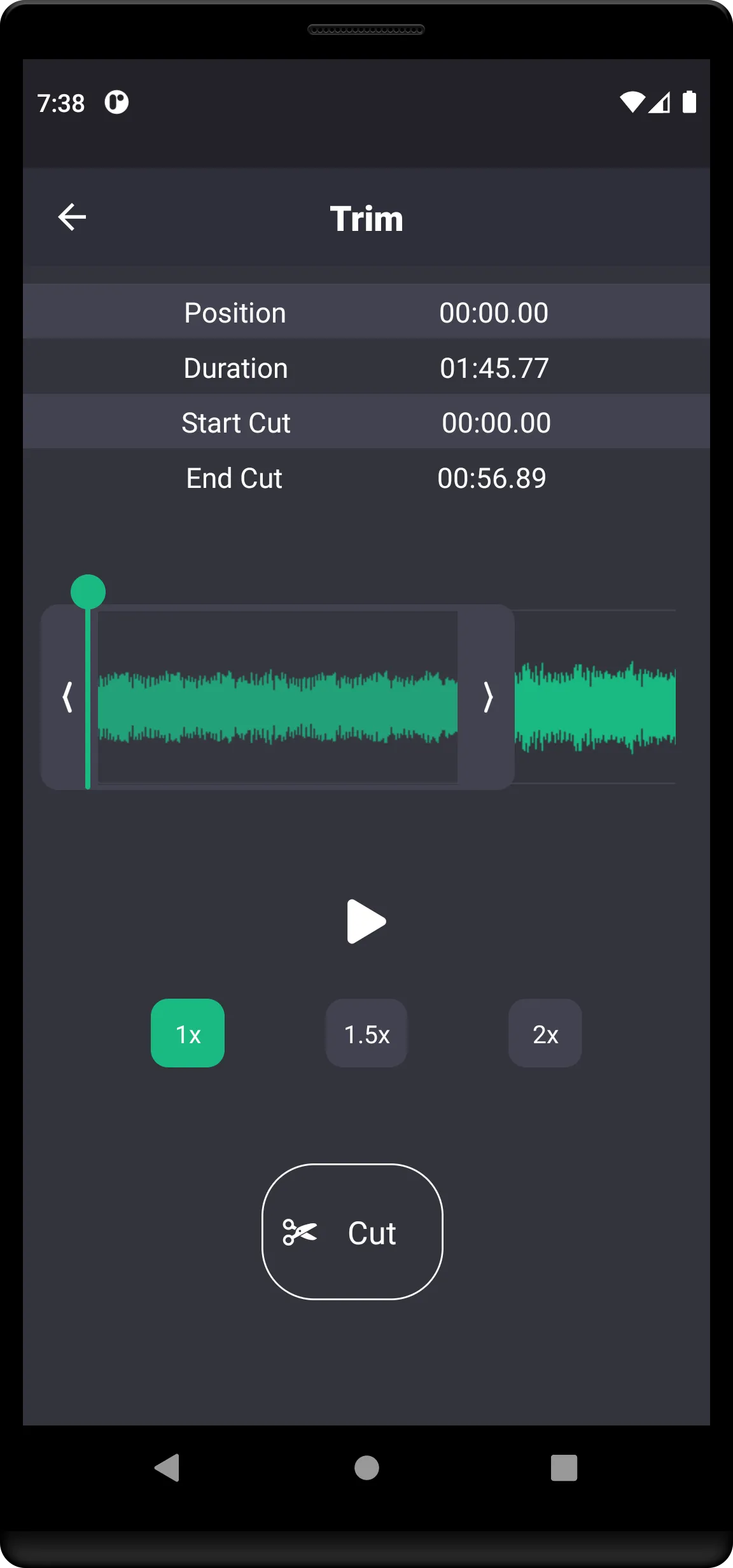 TrimVocal - Cut voice message | Indus Appstore | Screenshot