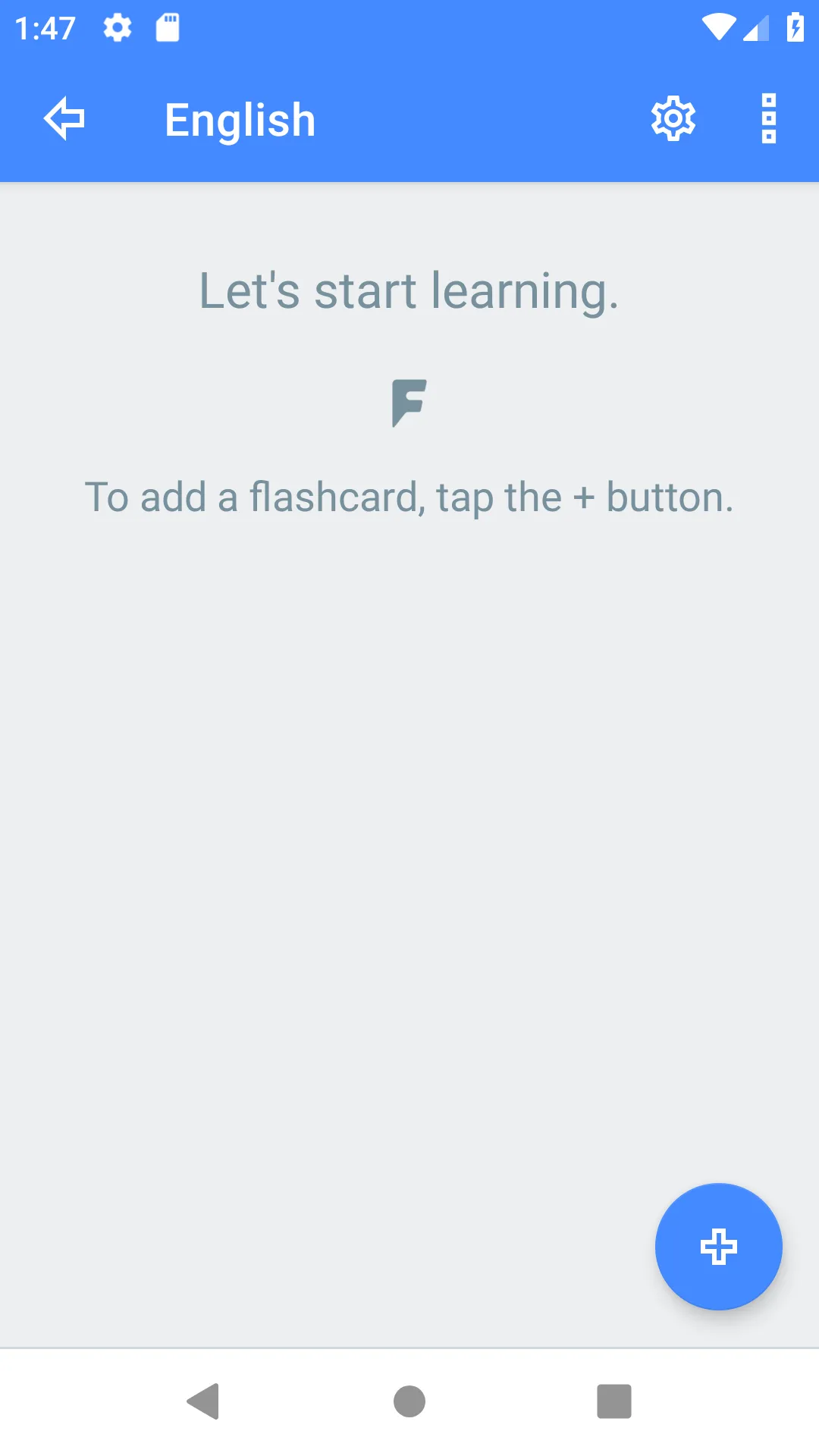 FLASHCARDS: BOSS EDITION | Indus Appstore | Screenshot