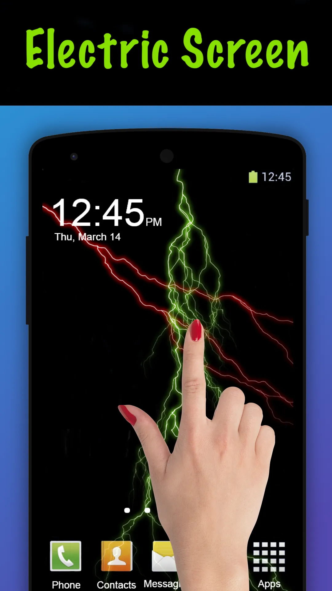 Volt electric screen prank app | Indus Appstore | Screenshot