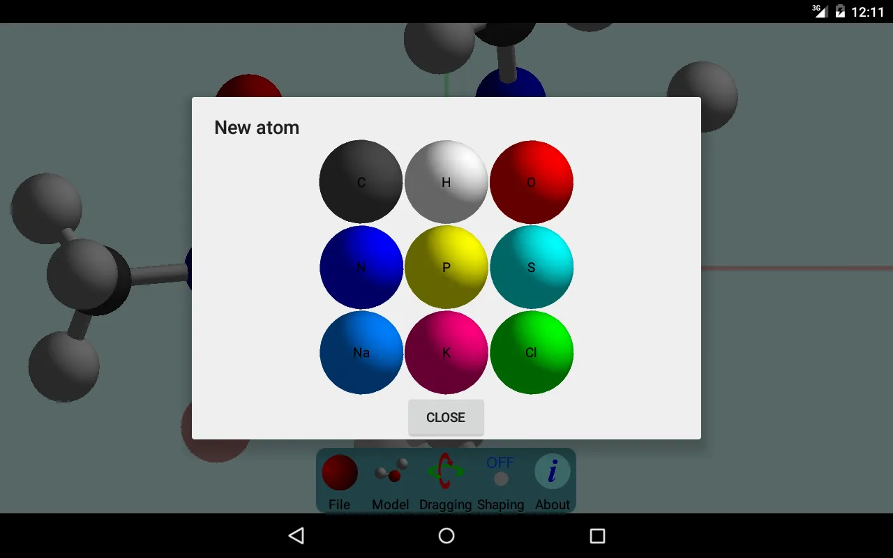 Molecular Constructor | Indus Appstore | Screenshot