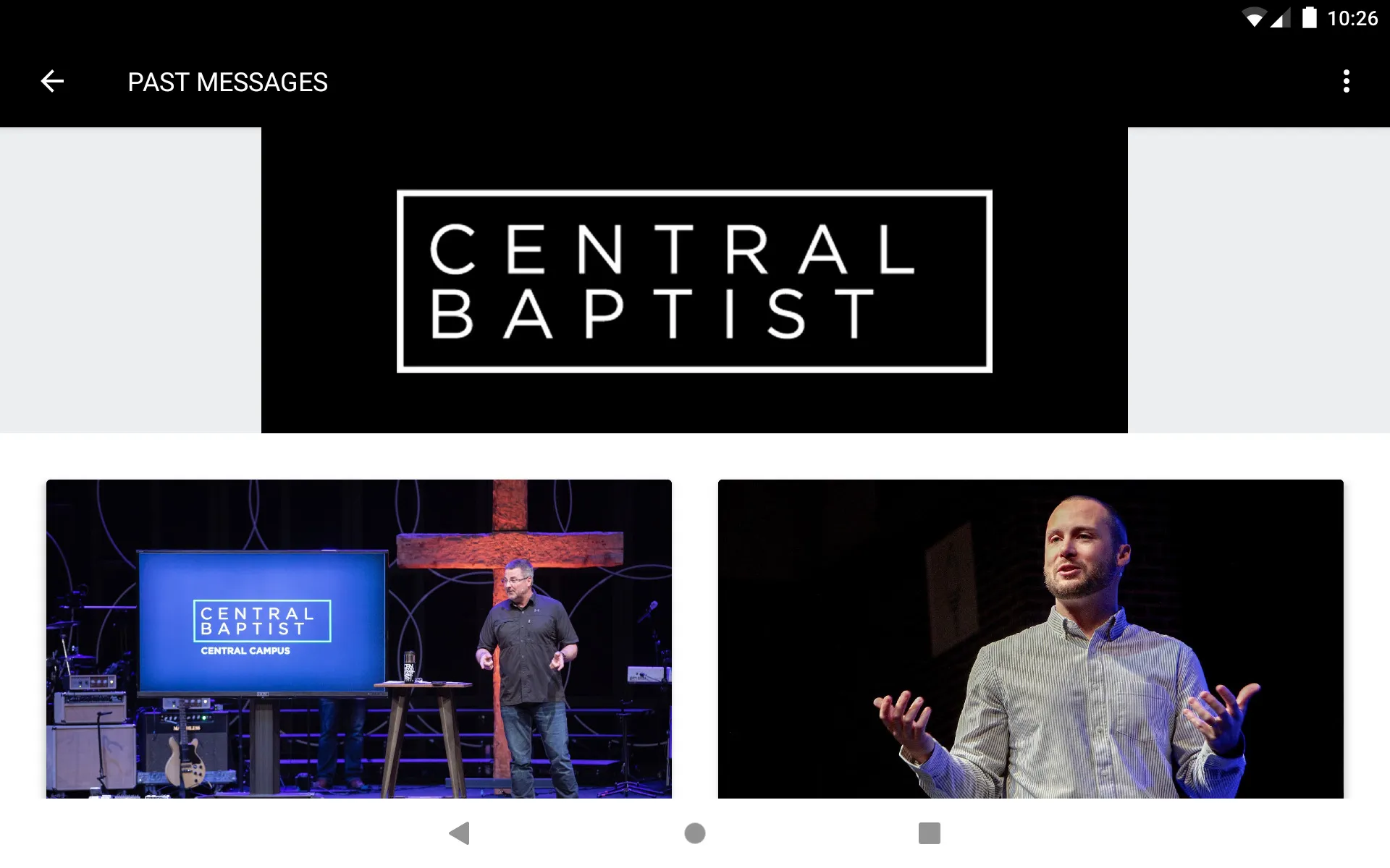 Central Baptist-Jonesboro | Indus Appstore | Screenshot