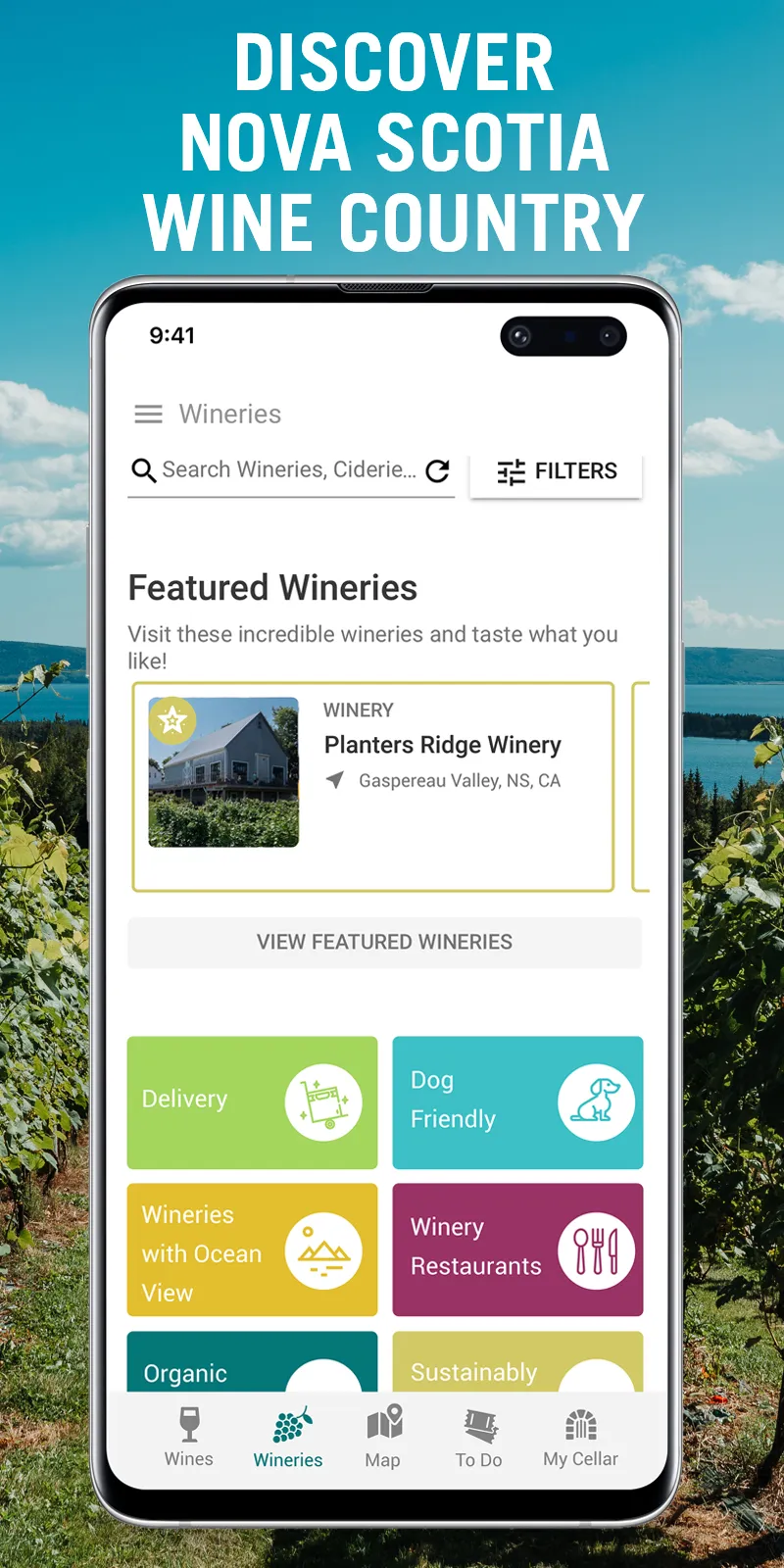 Wines of Nova Scotia Explorer | Indus Appstore | Screenshot