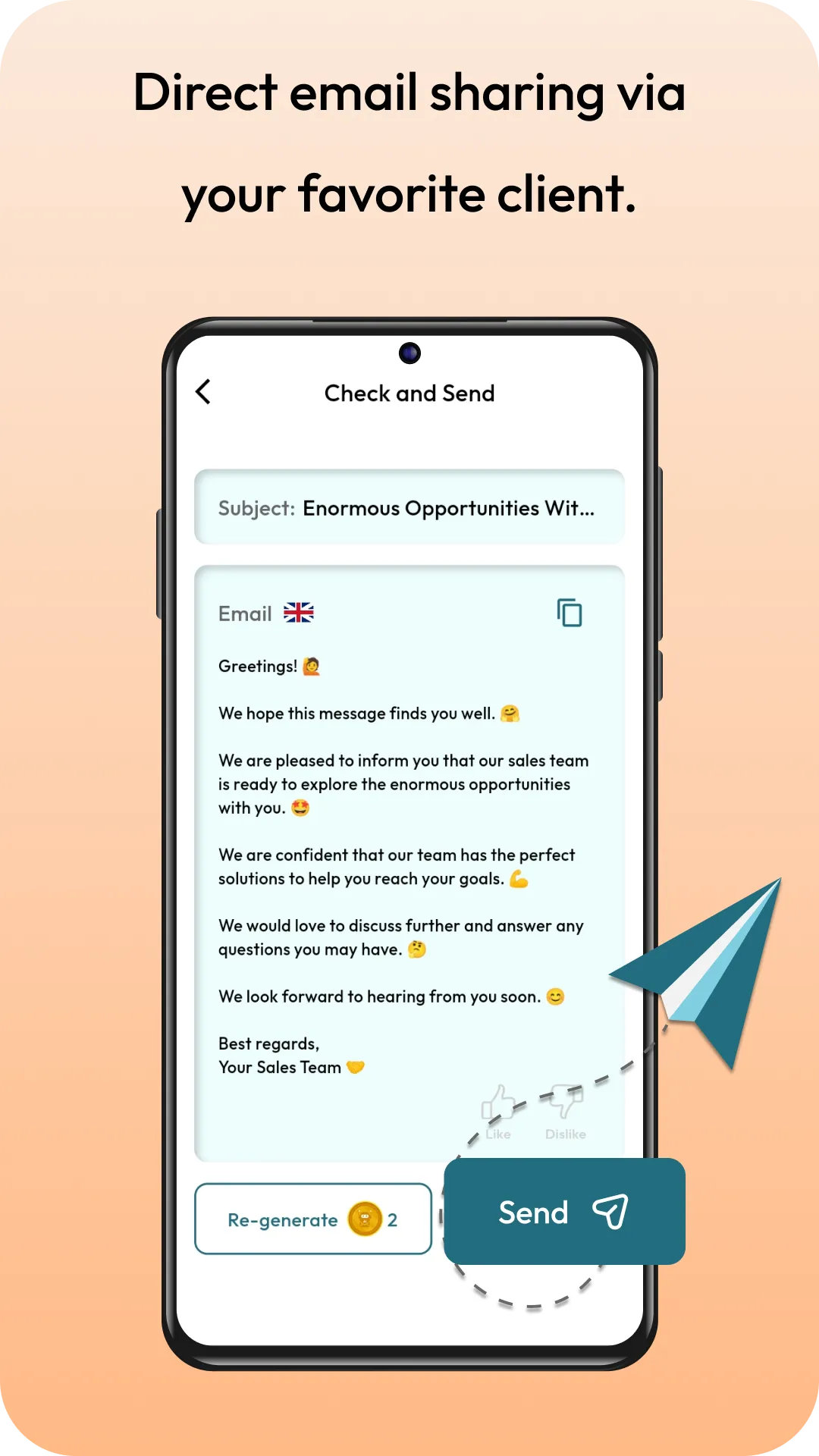 AI Email Writing | Indus Appstore | Screenshot