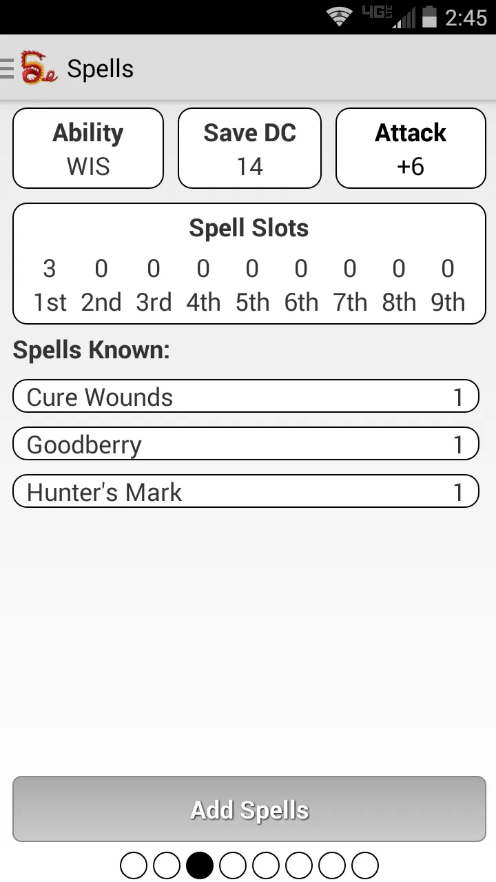 Squire - Character Manager | Indus Appstore | Screenshot