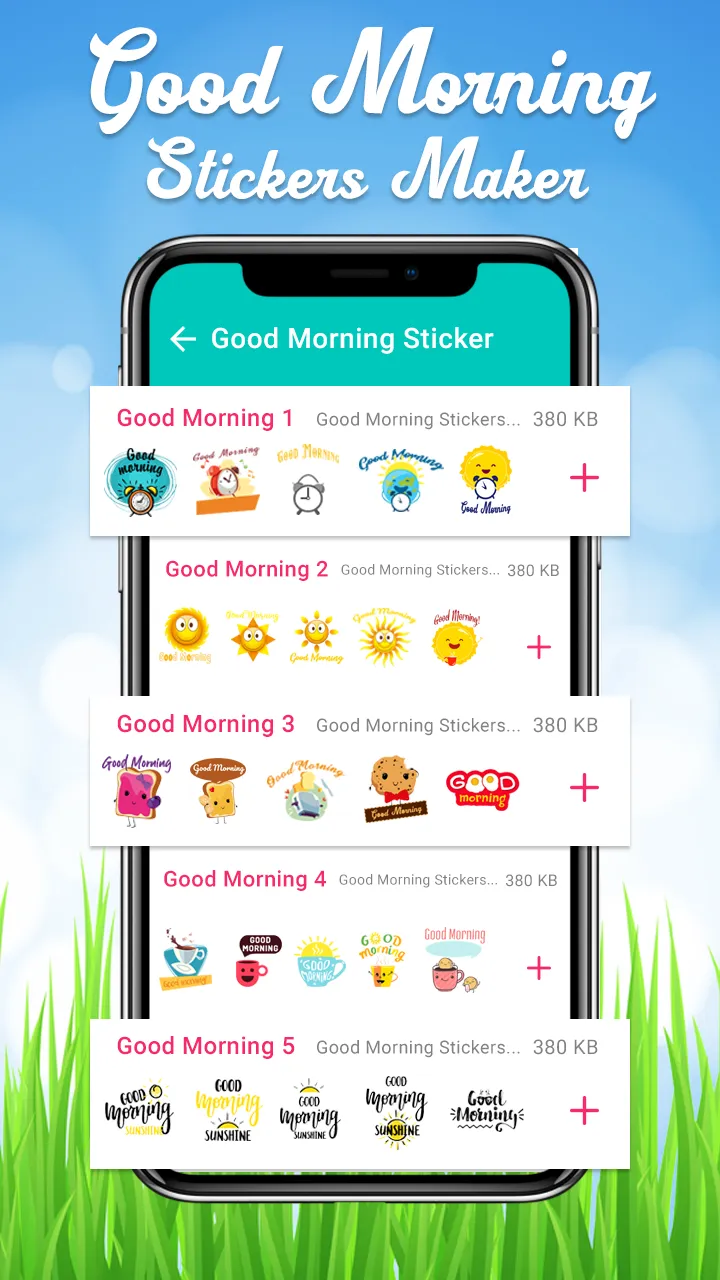 Good Morning Sticker | Indus Appstore | Screenshot