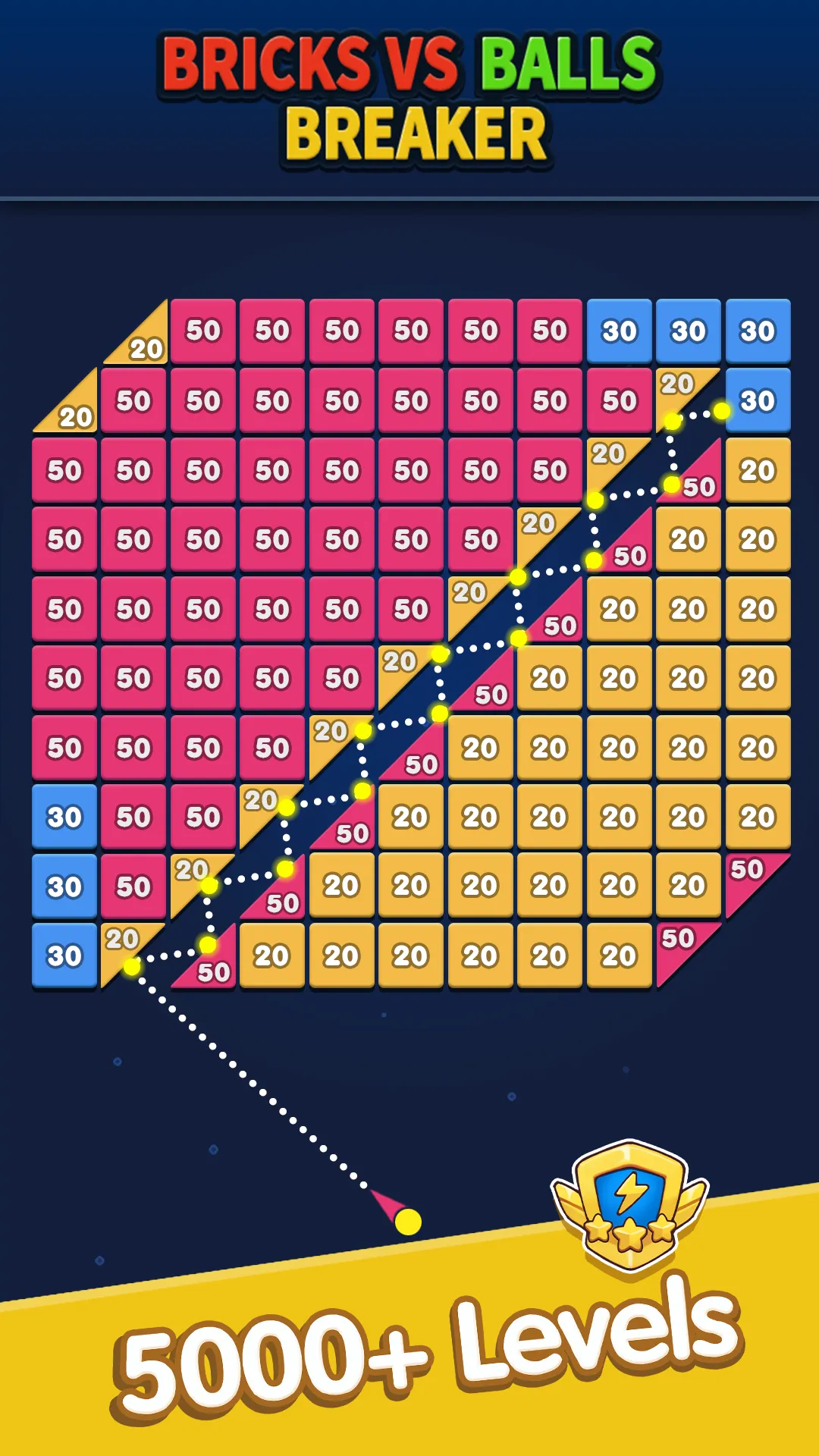 Bricks vs Balls Breaker | Indus Appstore | Screenshot