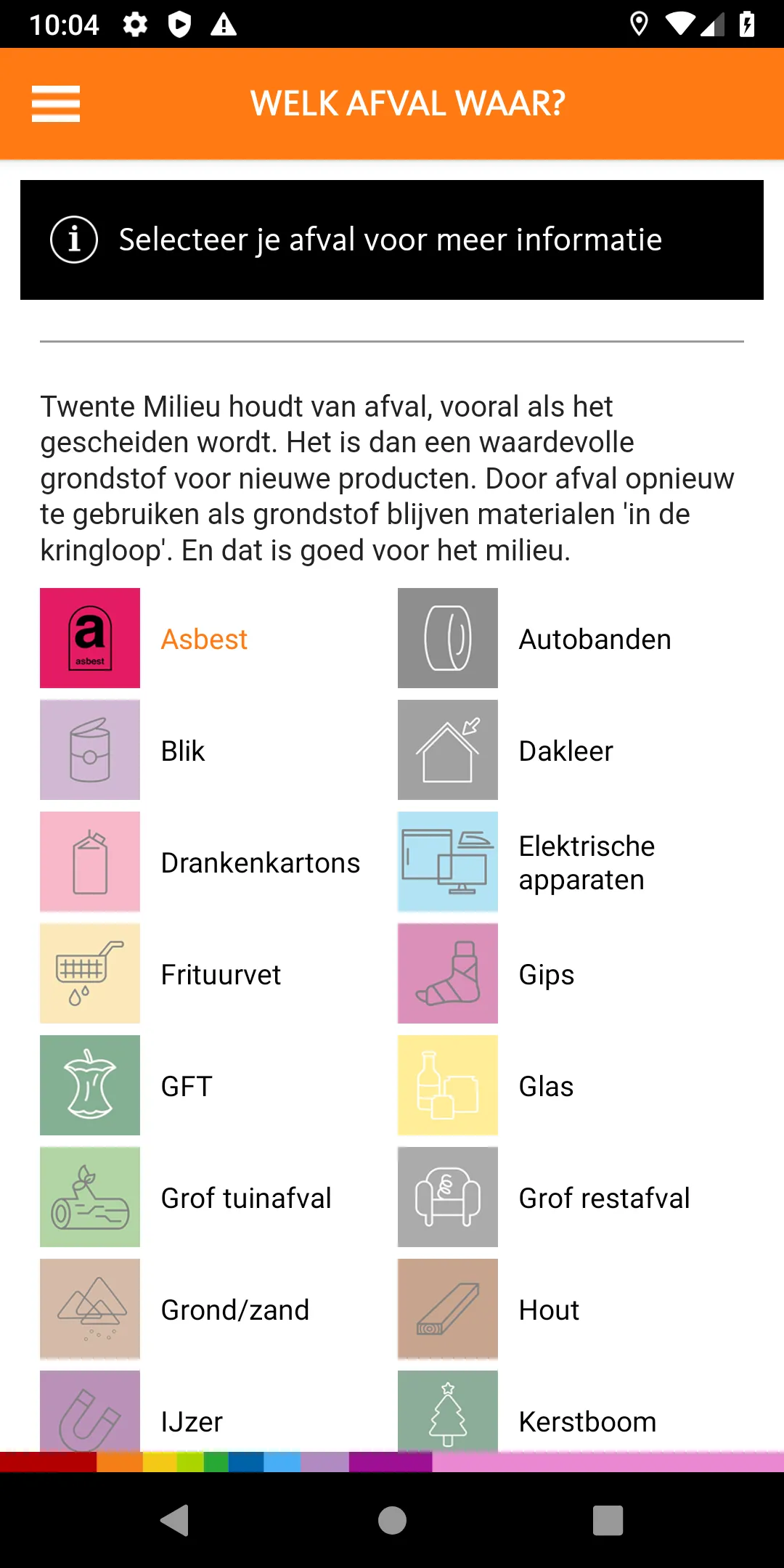 Twente Milieu | Indus Appstore | Screenshot