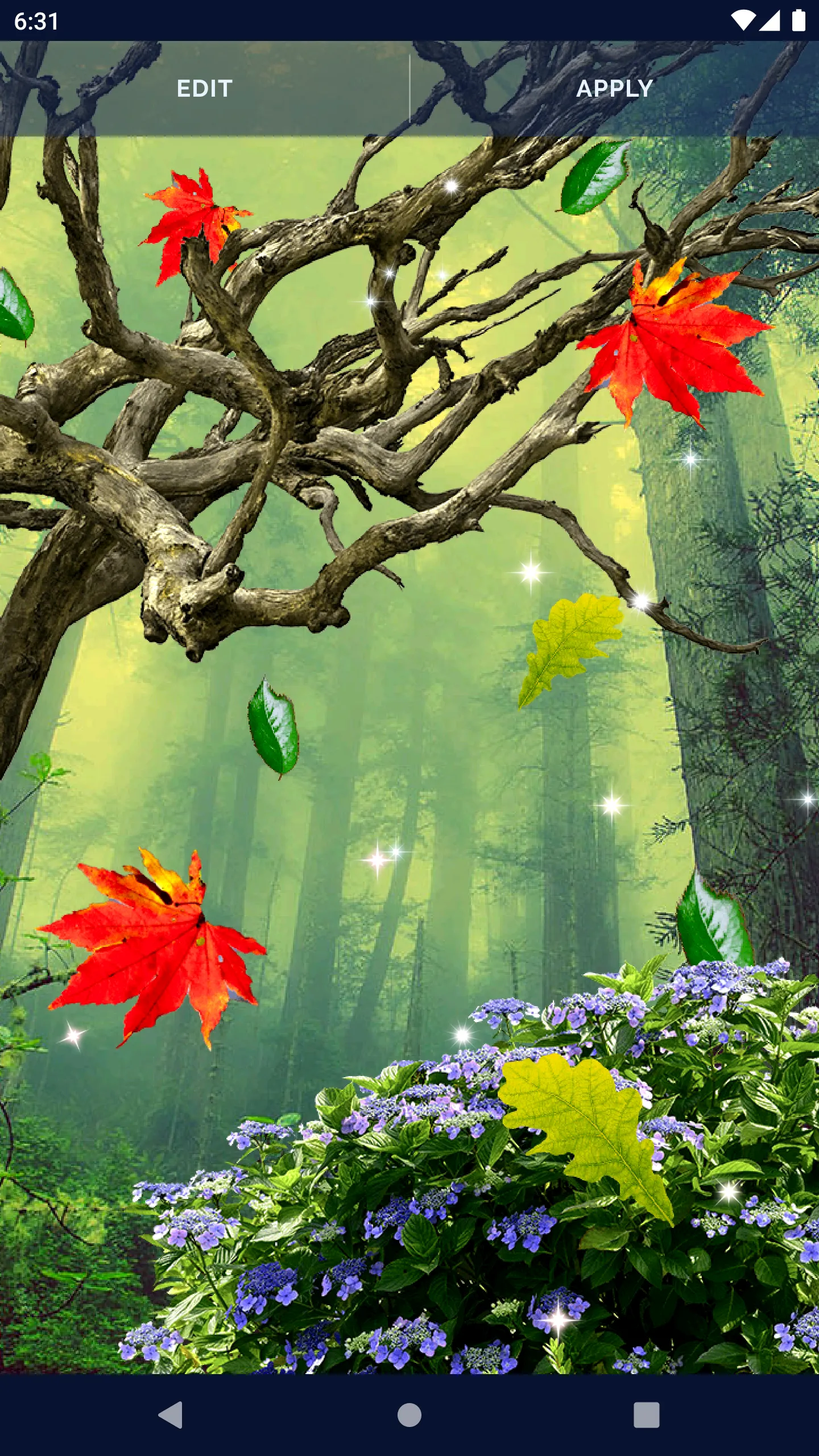 Autumn Leaves Parallax 3d | Indus Appstore | Screenshot