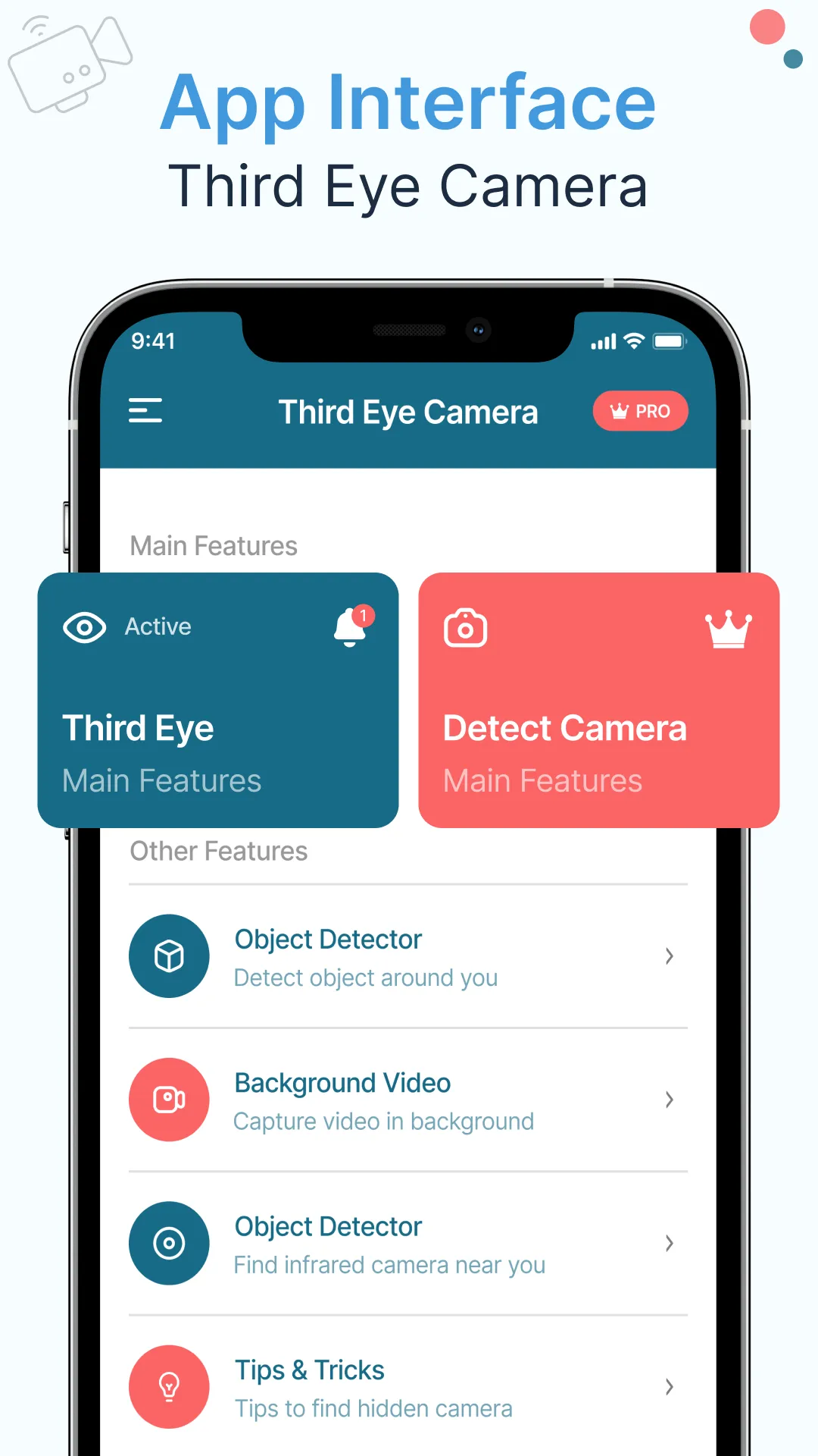 Third Eye Hidden Camera Record | Indus Appstore | Screenshot