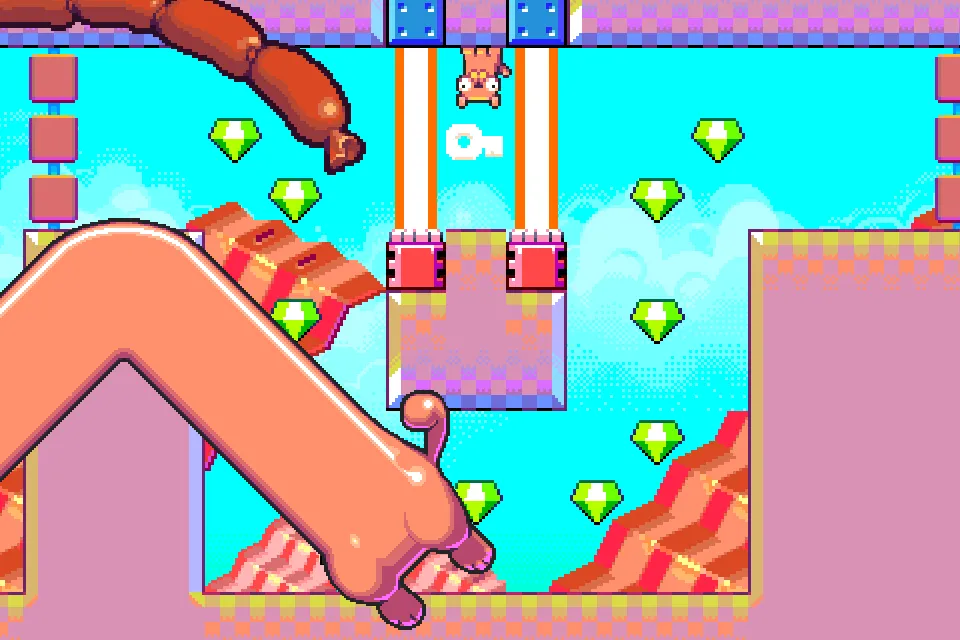 Silly Sausage in Meat Land | Indus Appstore | Screenshot