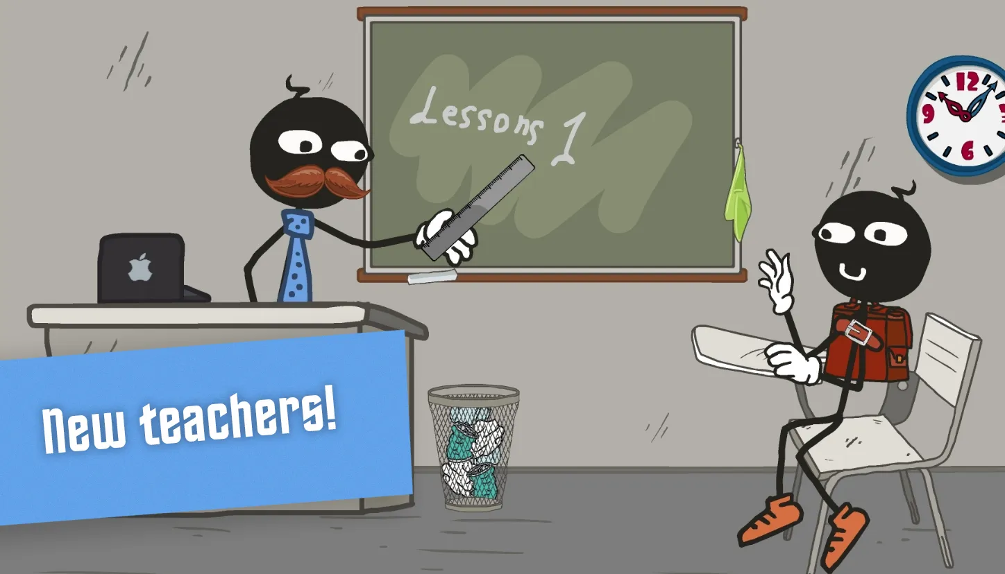 Stickman school escape 2 | Indus Appstore | Screenshot