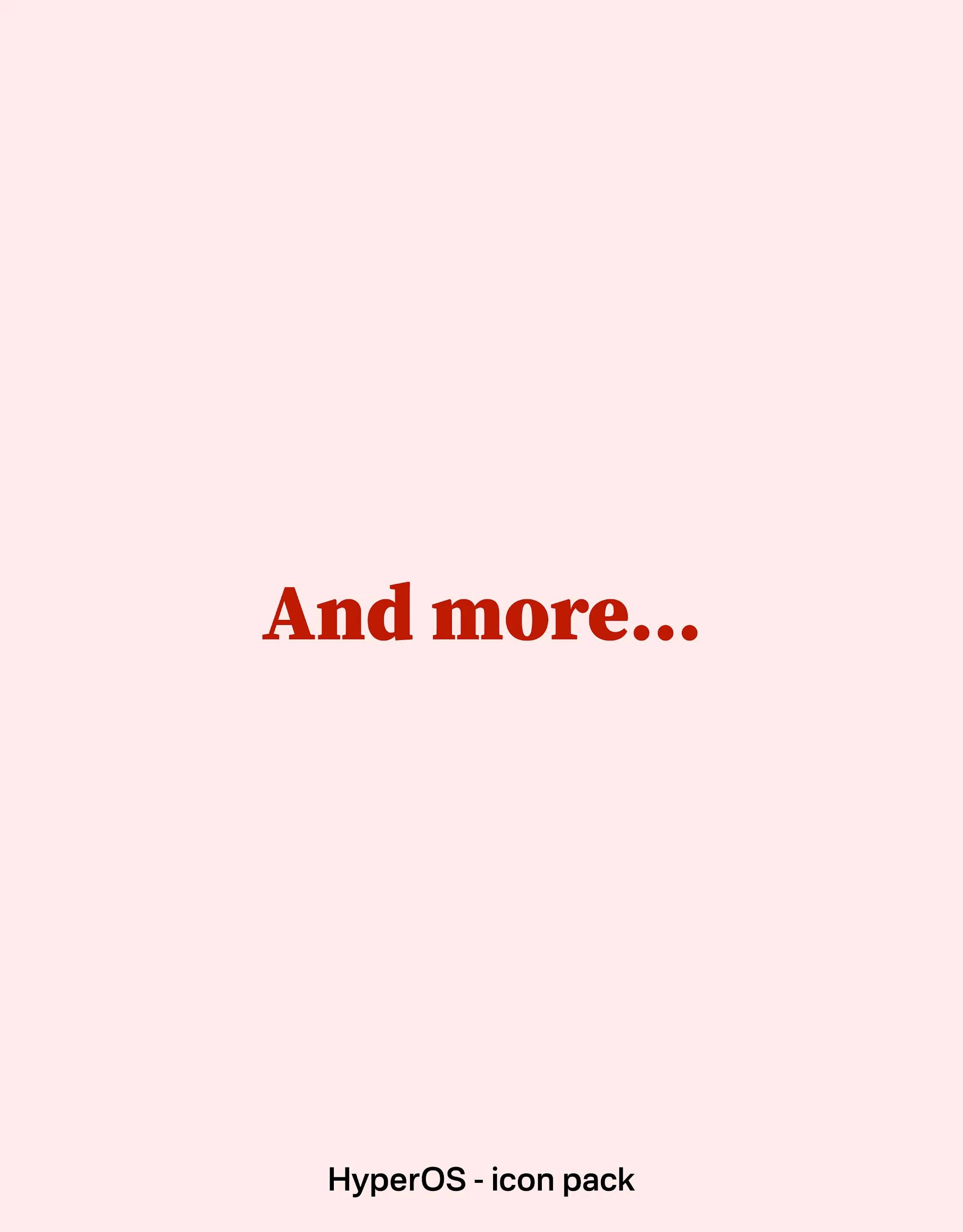 HyperOS - icon pack | Indus Appstore | Screenshot