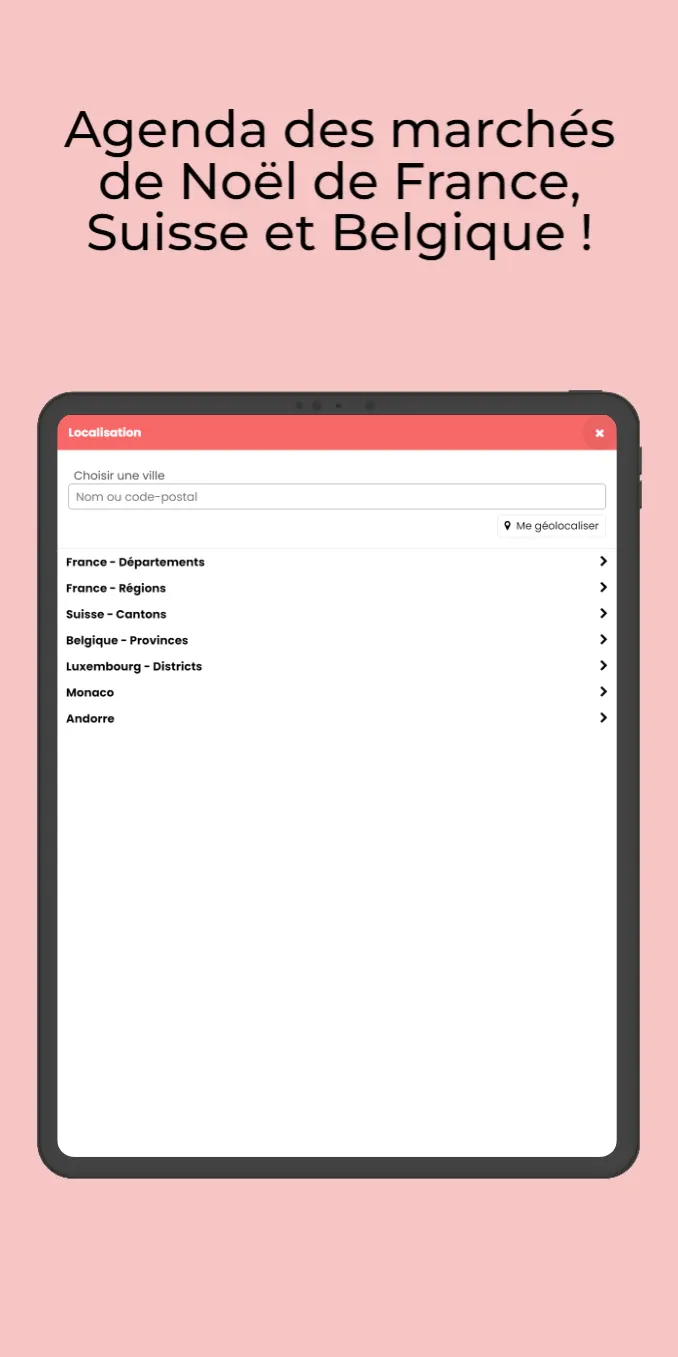 Agenda des marchés de Noël | Indus Appstore | Screenshot