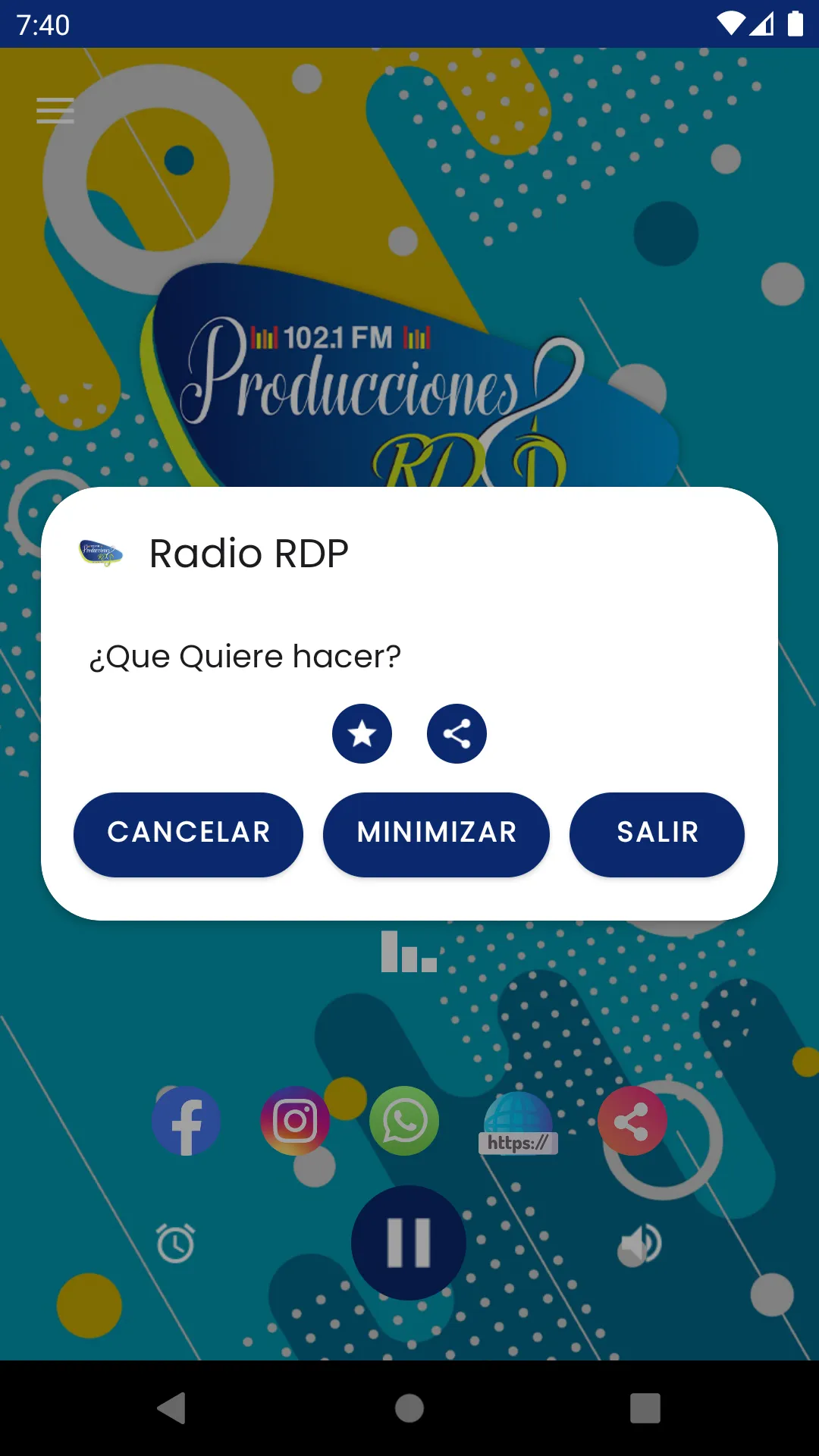 Radio RDP | Indus Appstore | Screenshot