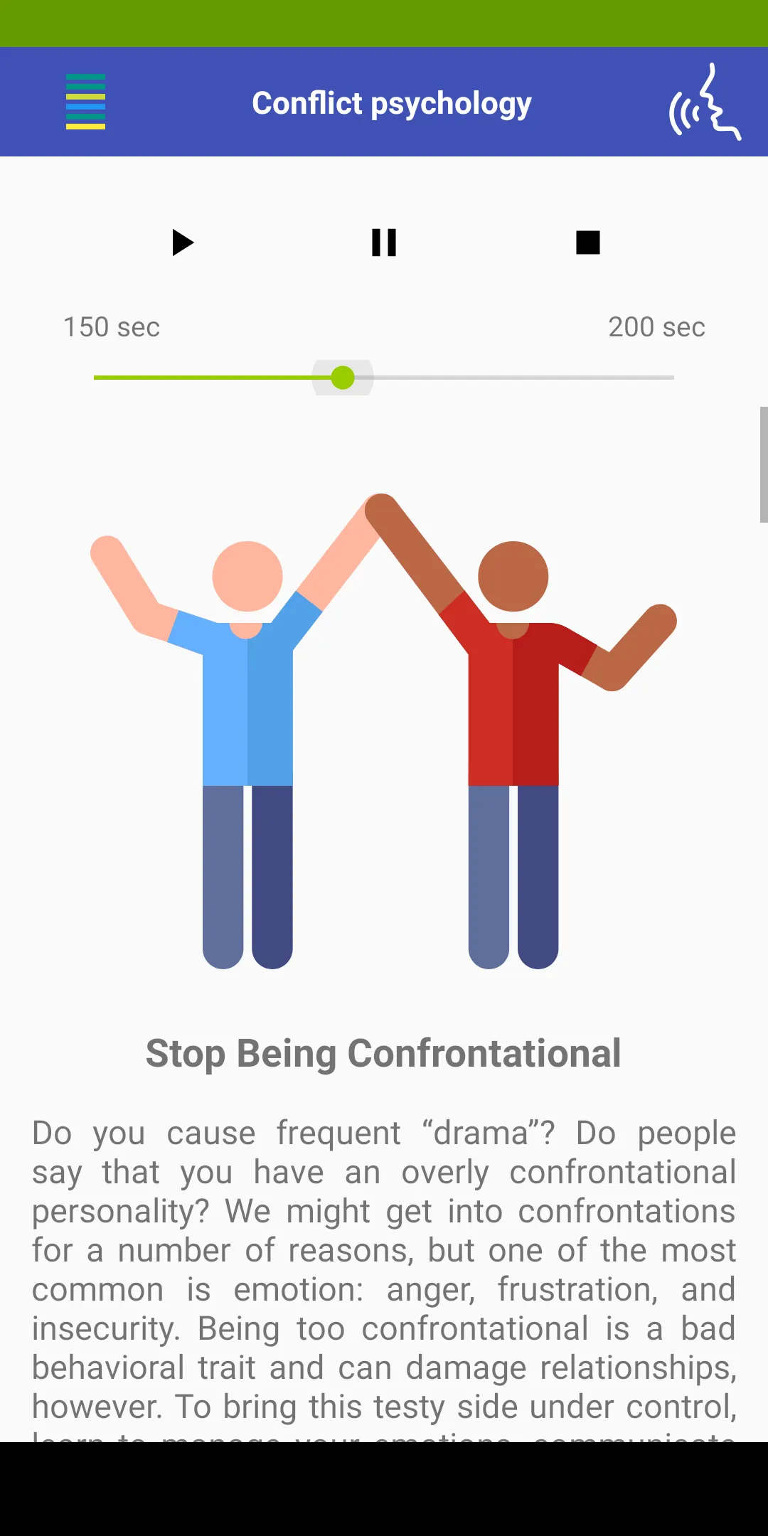 Conflict psychology | Indus Appstore | Screenshot