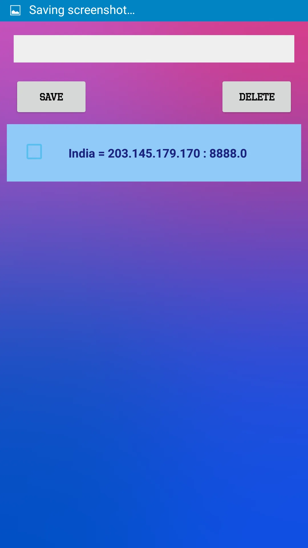 Proxy Generator (Ultimate) | Indus Appstore | Screenshot