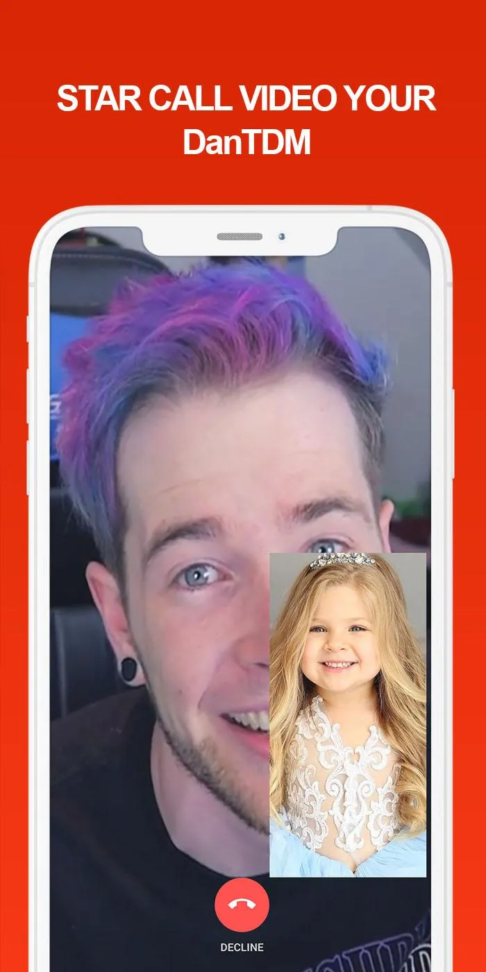 Fake call with dantdm | Indus Appstore | Screenshot