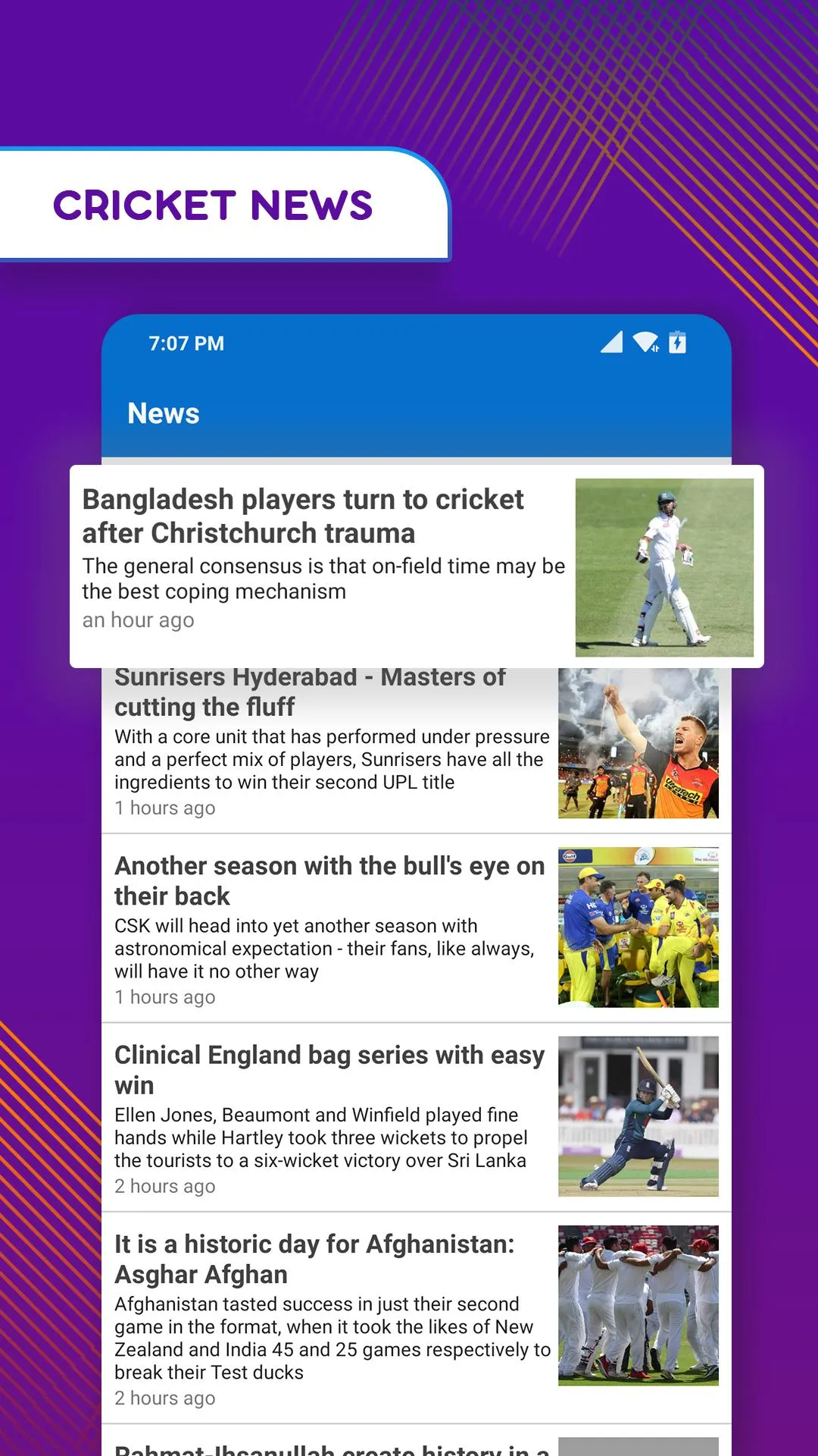 TAB Cricket Live Scores & News | Indus Appstore | Screenshot