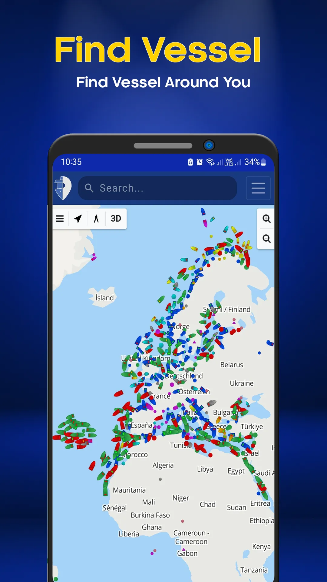Marine traffic - Ship Position | Indus Appstore | Screenshot