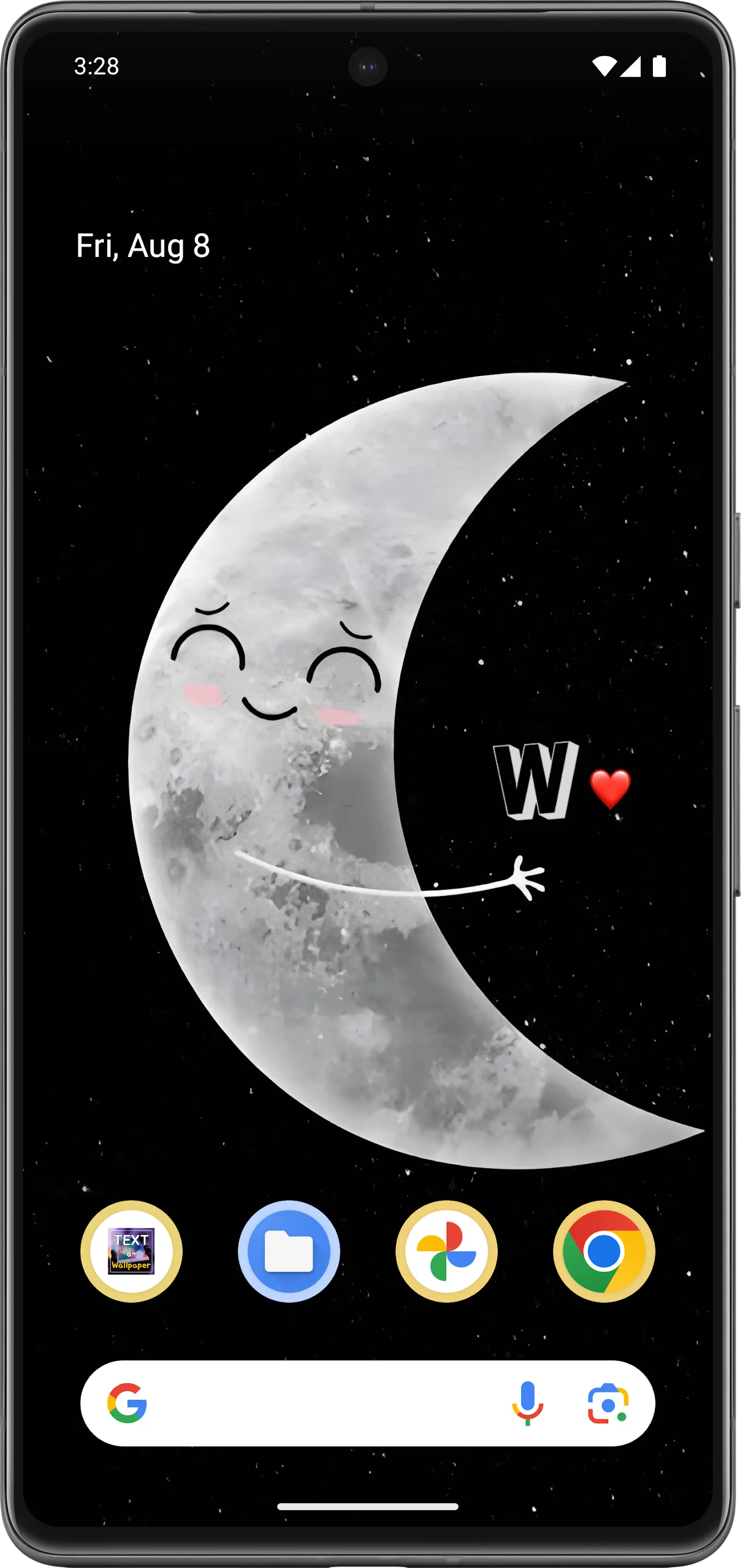 Text on Live Wallpaper | Indus Appstore | Screenshot