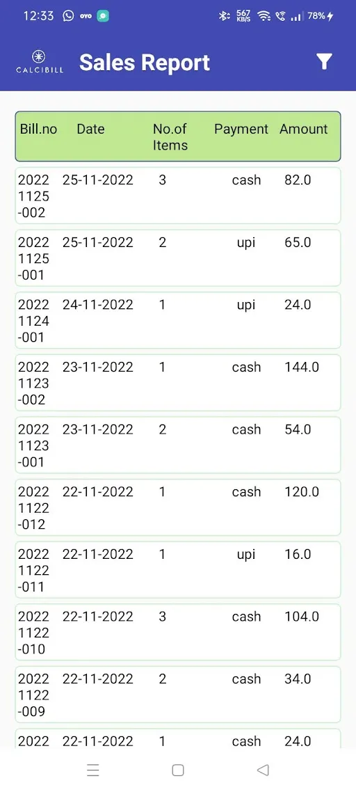 Calcibill | Indus Appstore | Screenshot