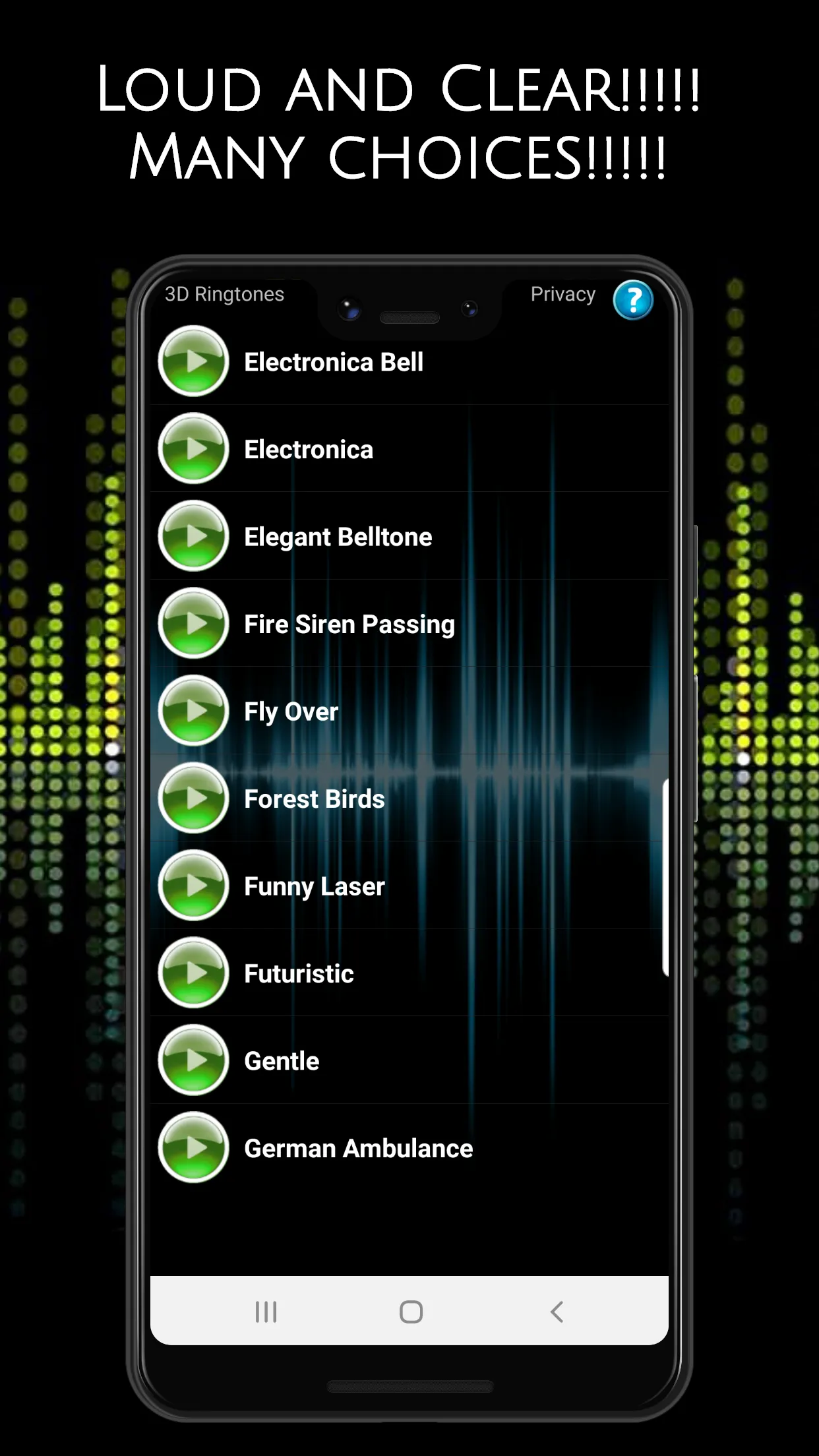 3D Ringtones | Indus Appstore | Screenshot