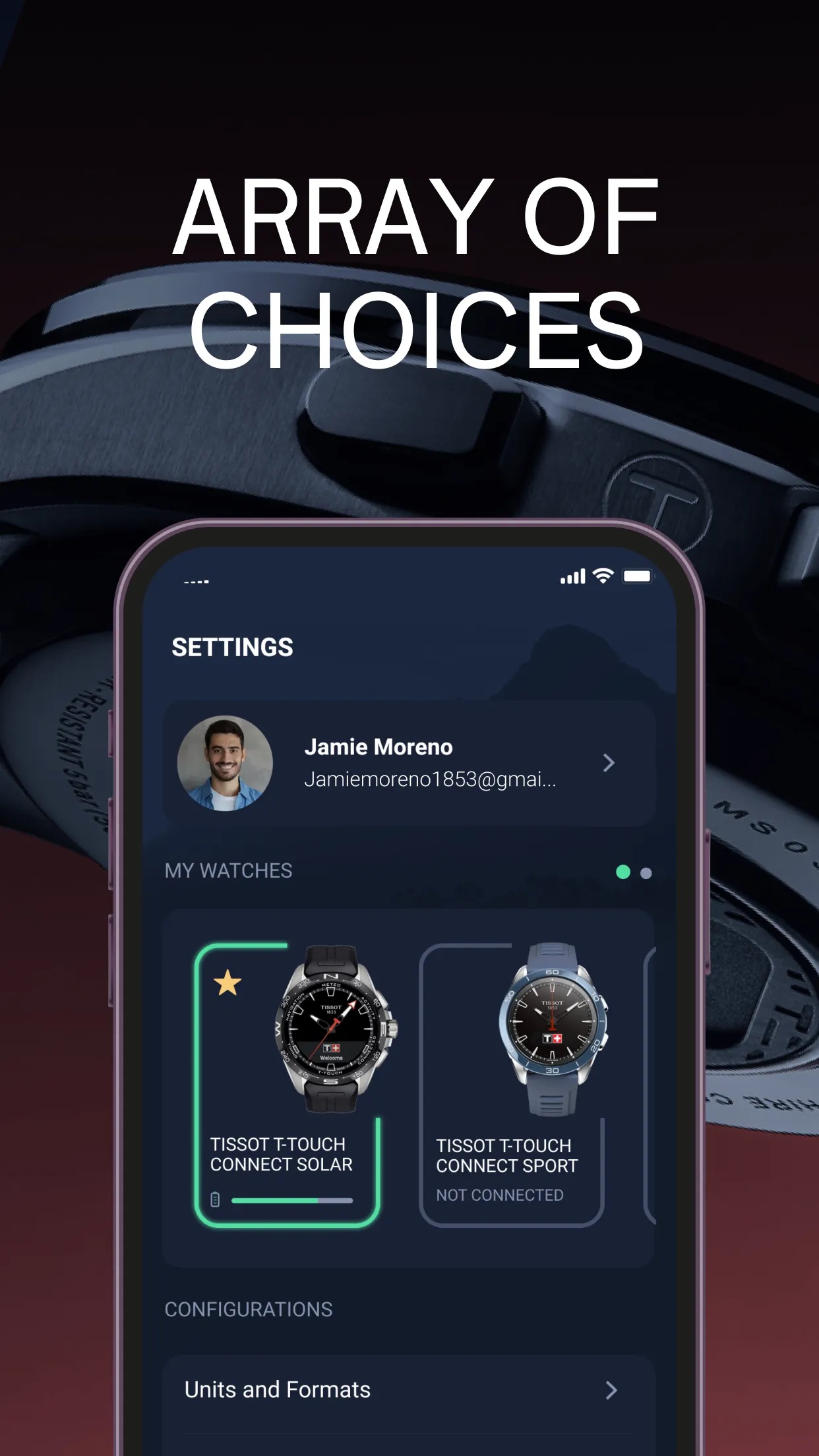 Tissot Connected | Indus Appstore | Screenshot