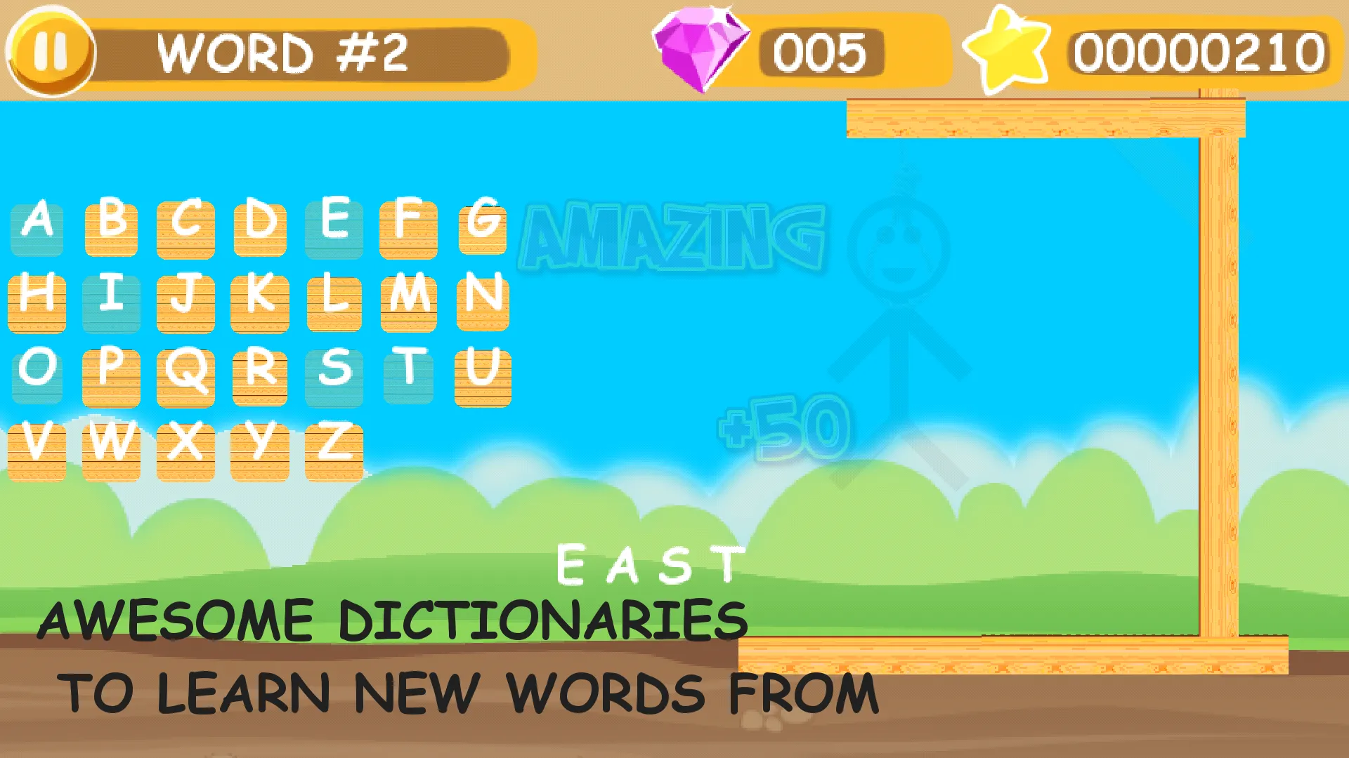 Hangman Word Game | Indus Appstore | Screenshot