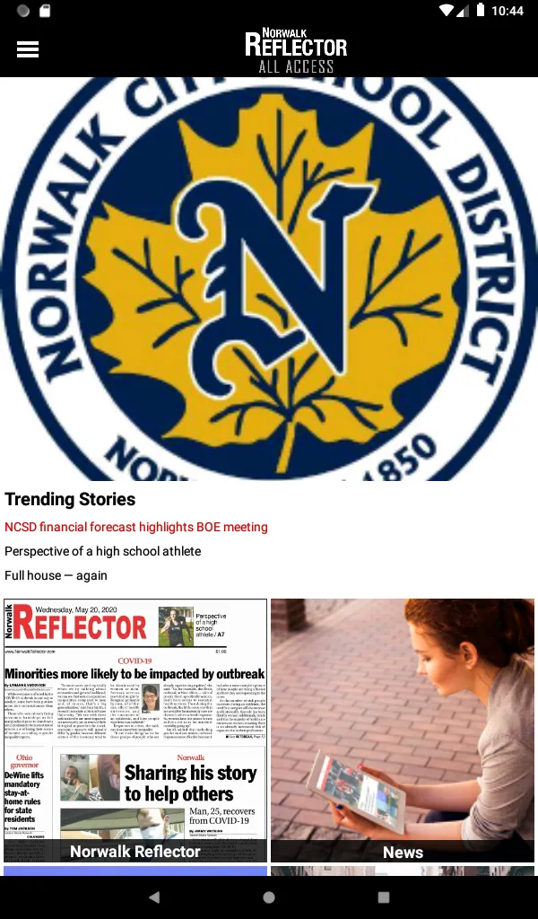 Norwalk Reflector | Indus Appstore | Screenshot