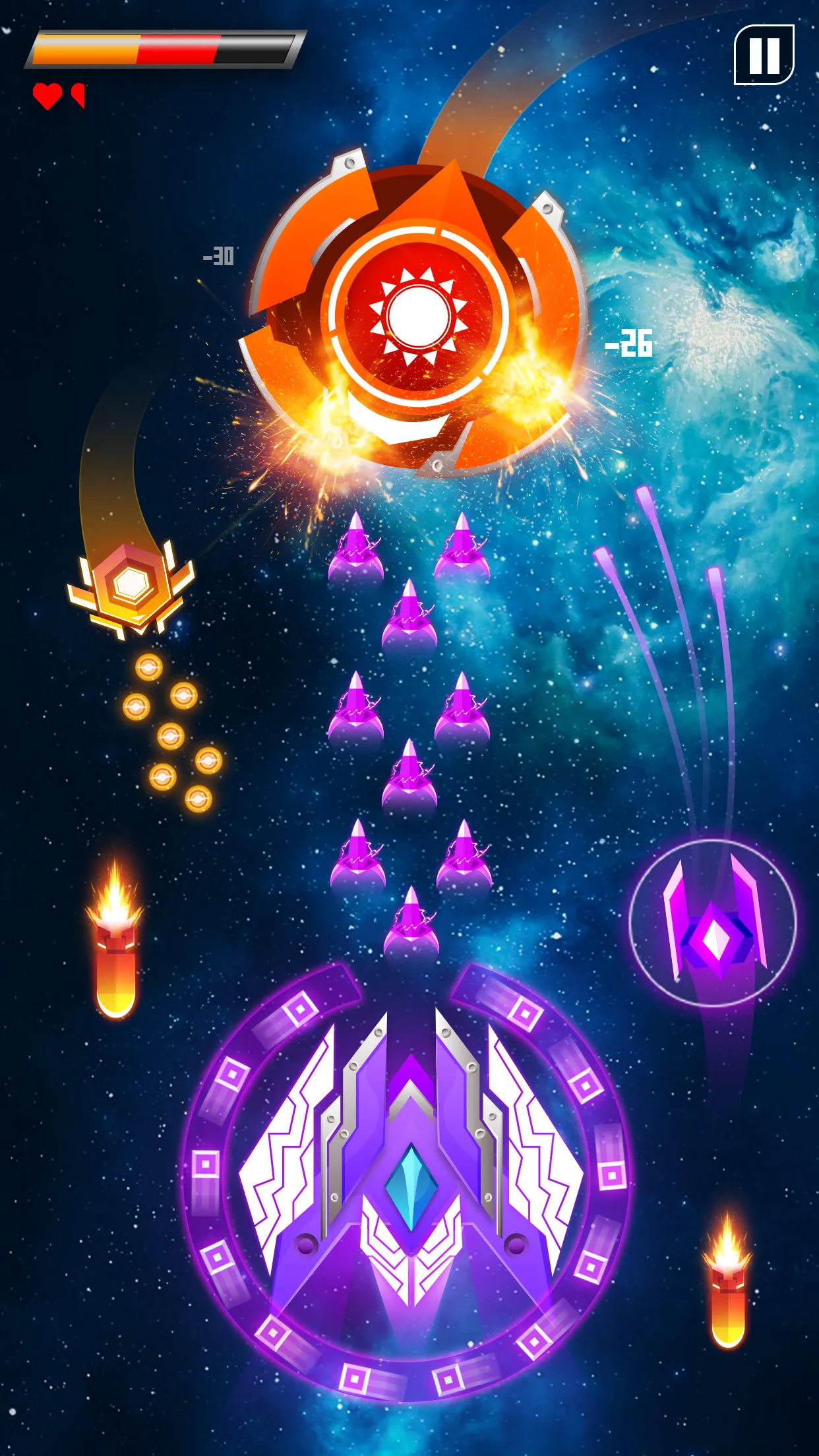 Shootero: Galaxy Space Shooter | Indus Appstore | Screenshot