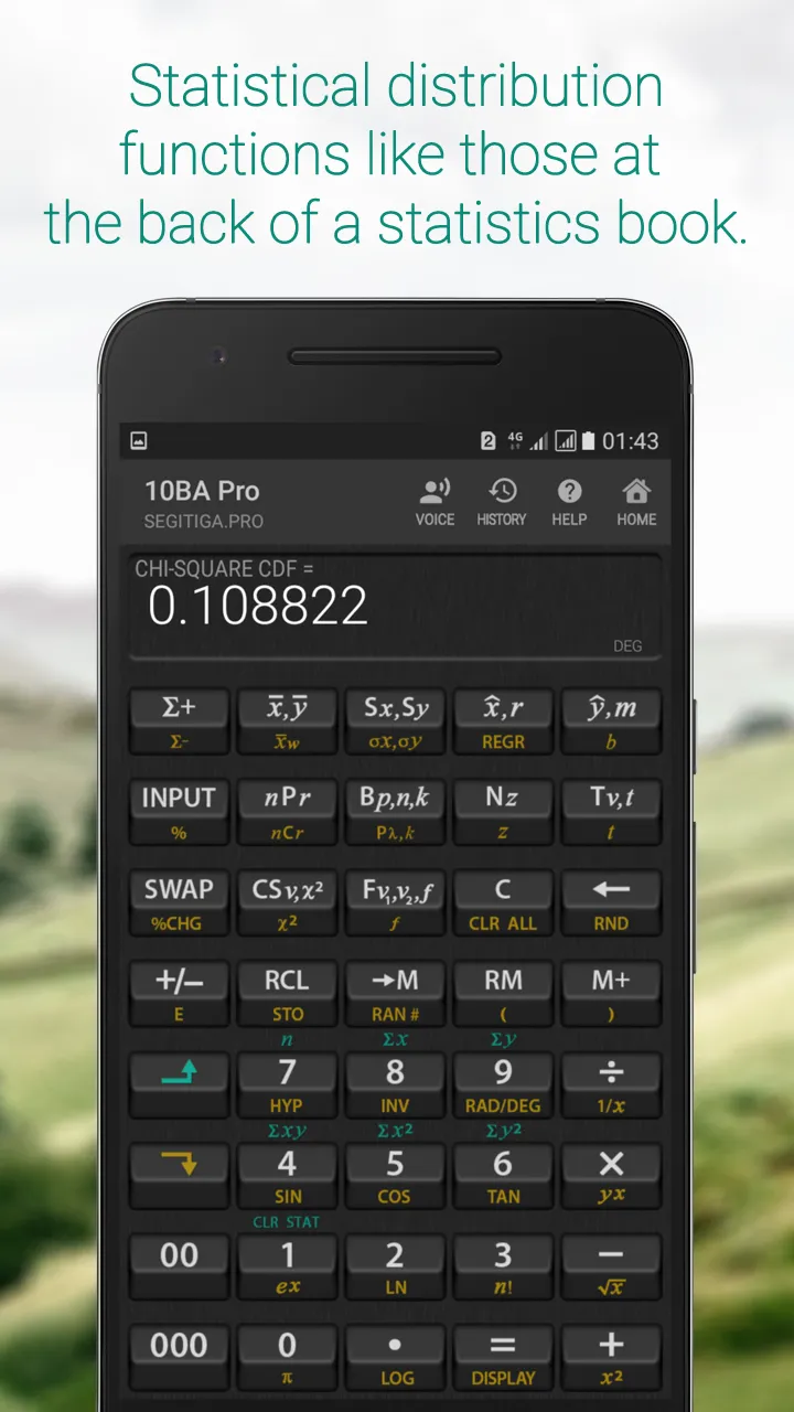 10BA Pro Financial Calculator | Indus Appstore | Screenshot