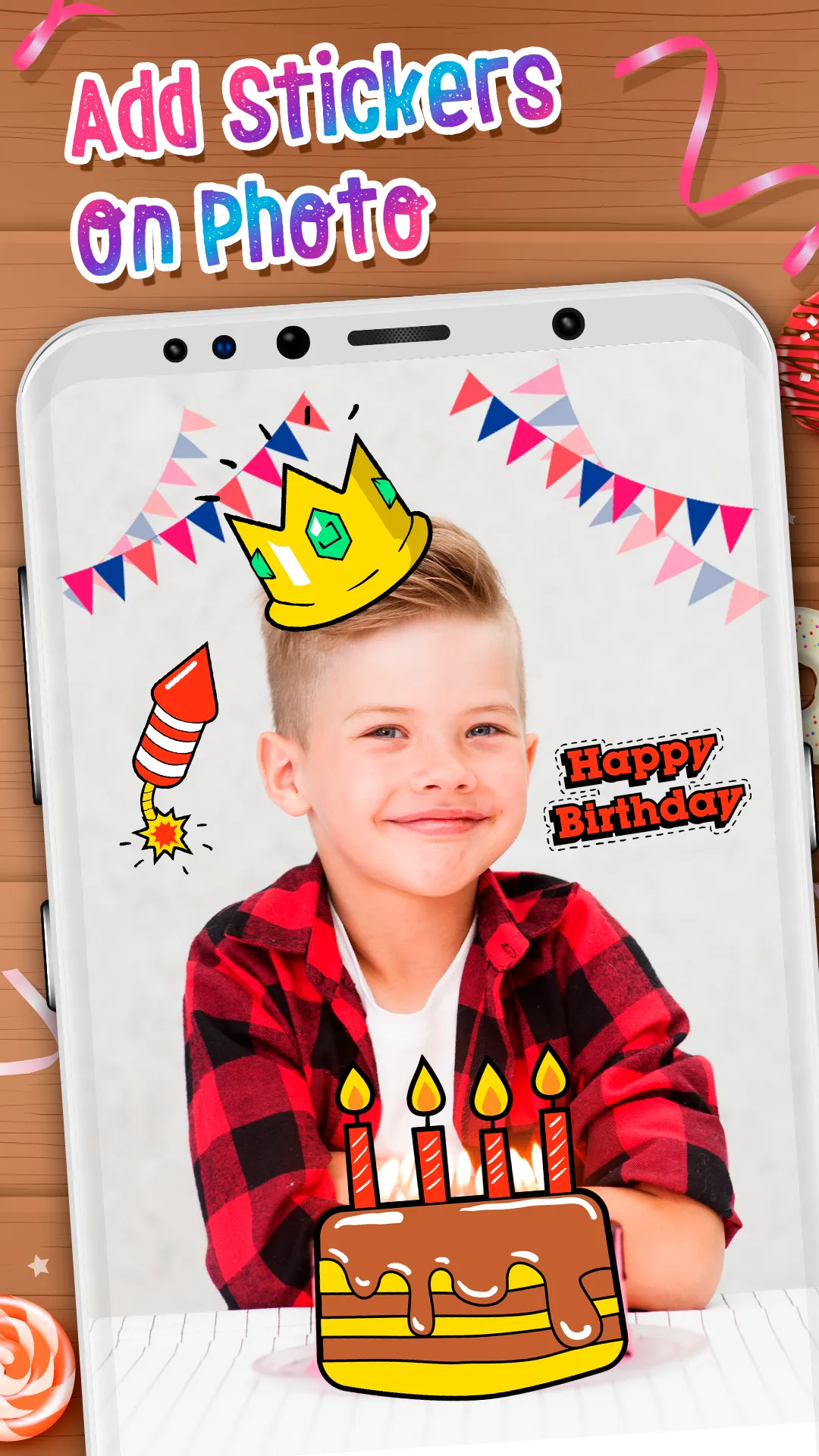 Birthday cards - Photo frames | Indus Appstore | Screenshot