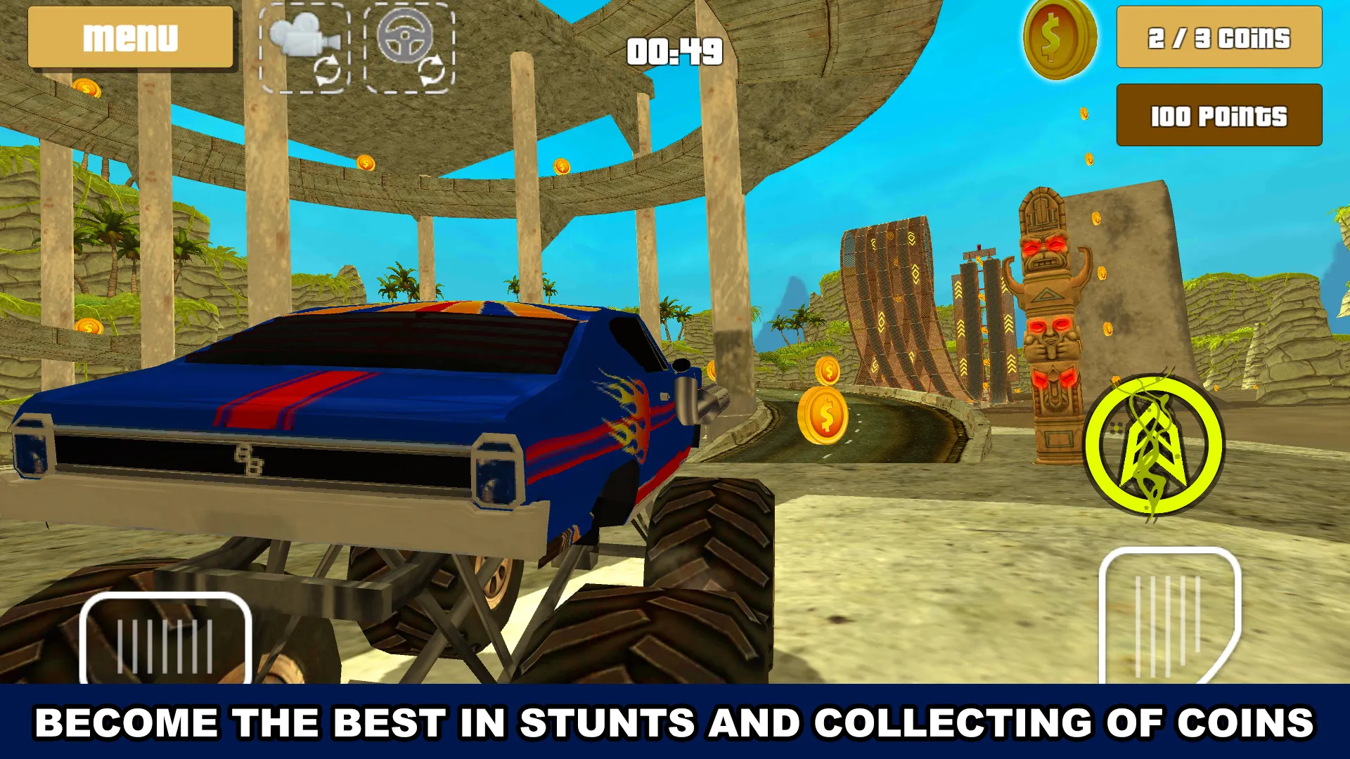 Monster Truck Racing Hero 3D | Indus Appstore | Screenshot