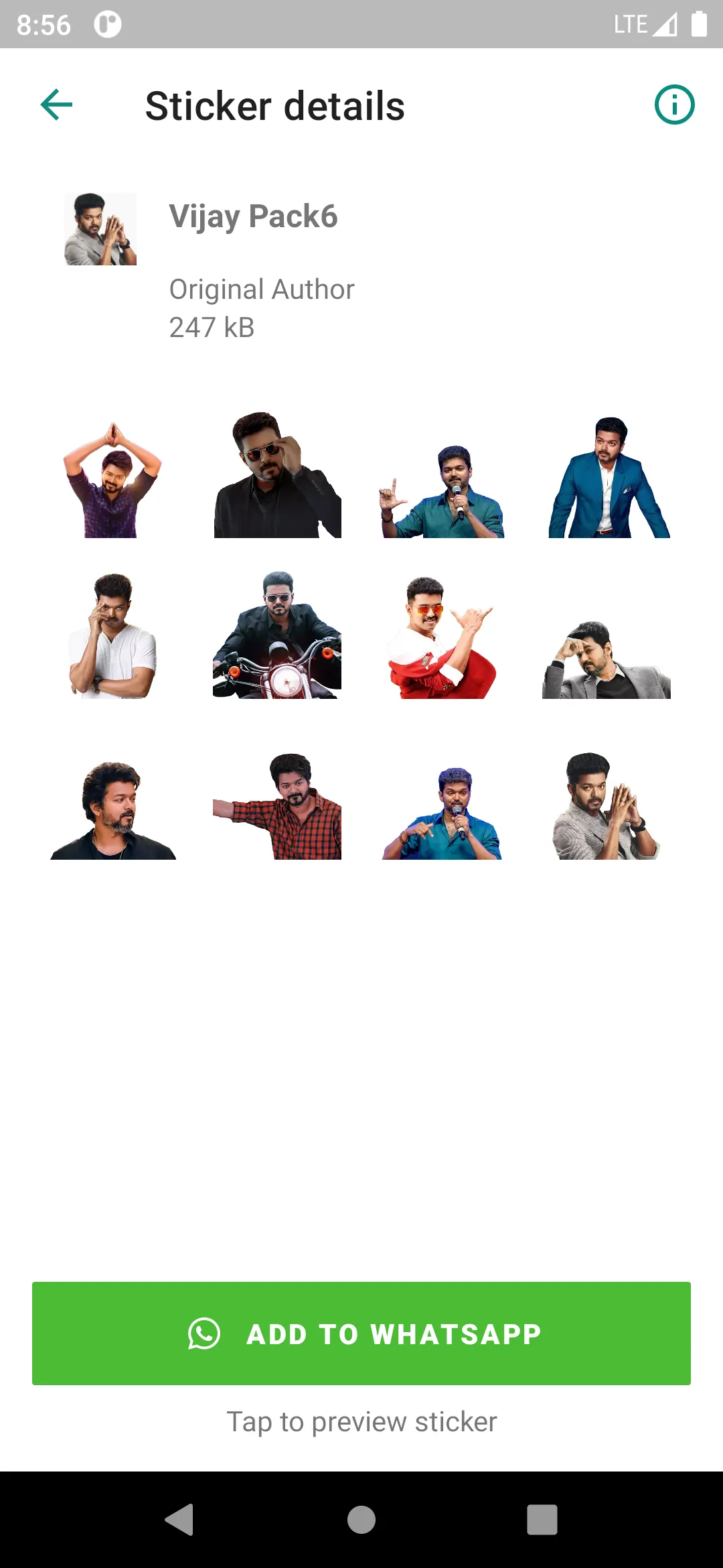 Thalapathy Vijay Stickers | Indus Appstore | Screenshot