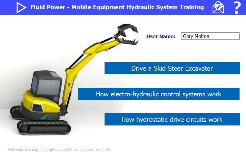 Hydraulic excavator training | Indus Appstore | Screenshot