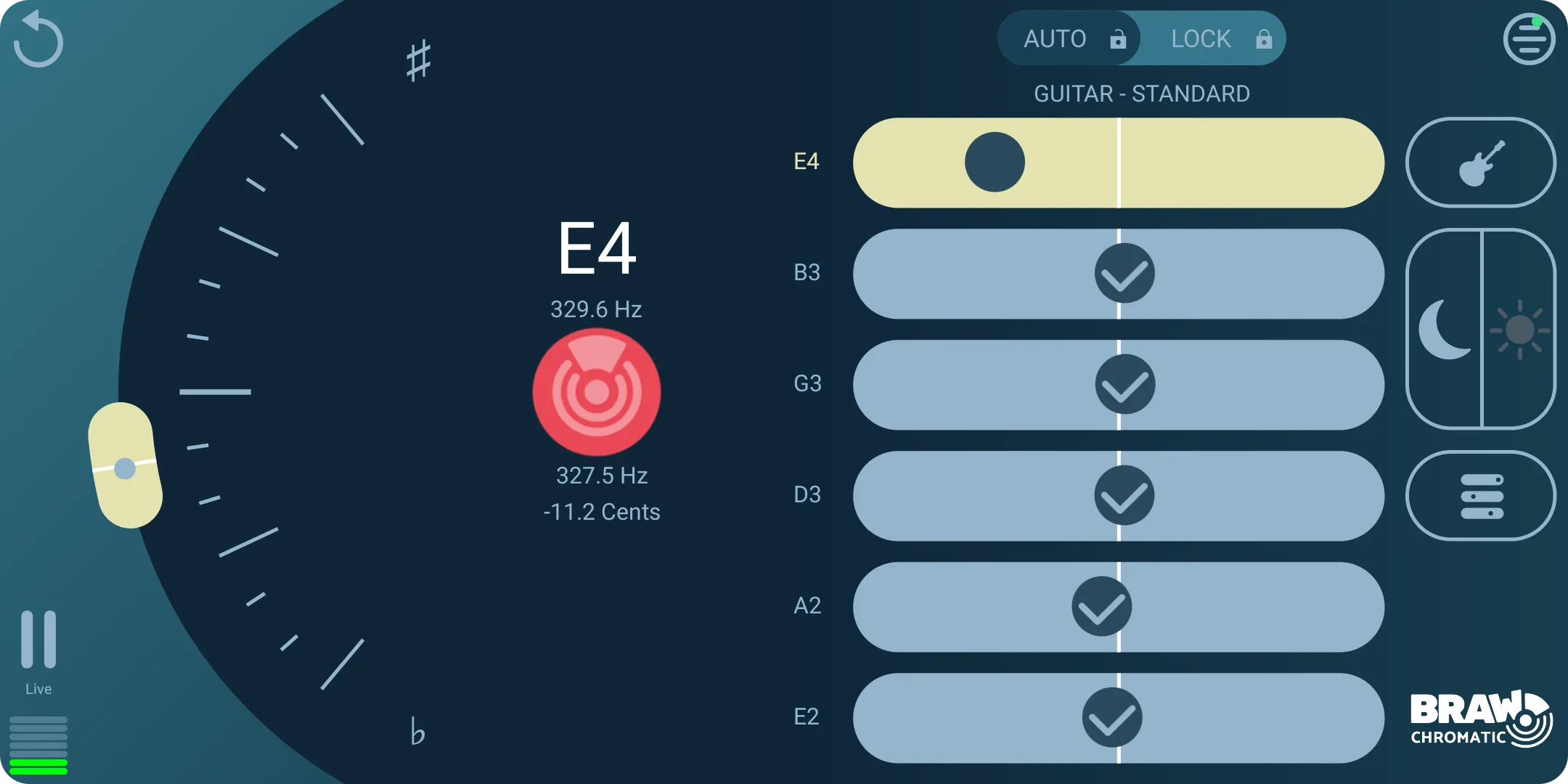 Braw Chromatic Tuner | Indus Appstore | Screenshot