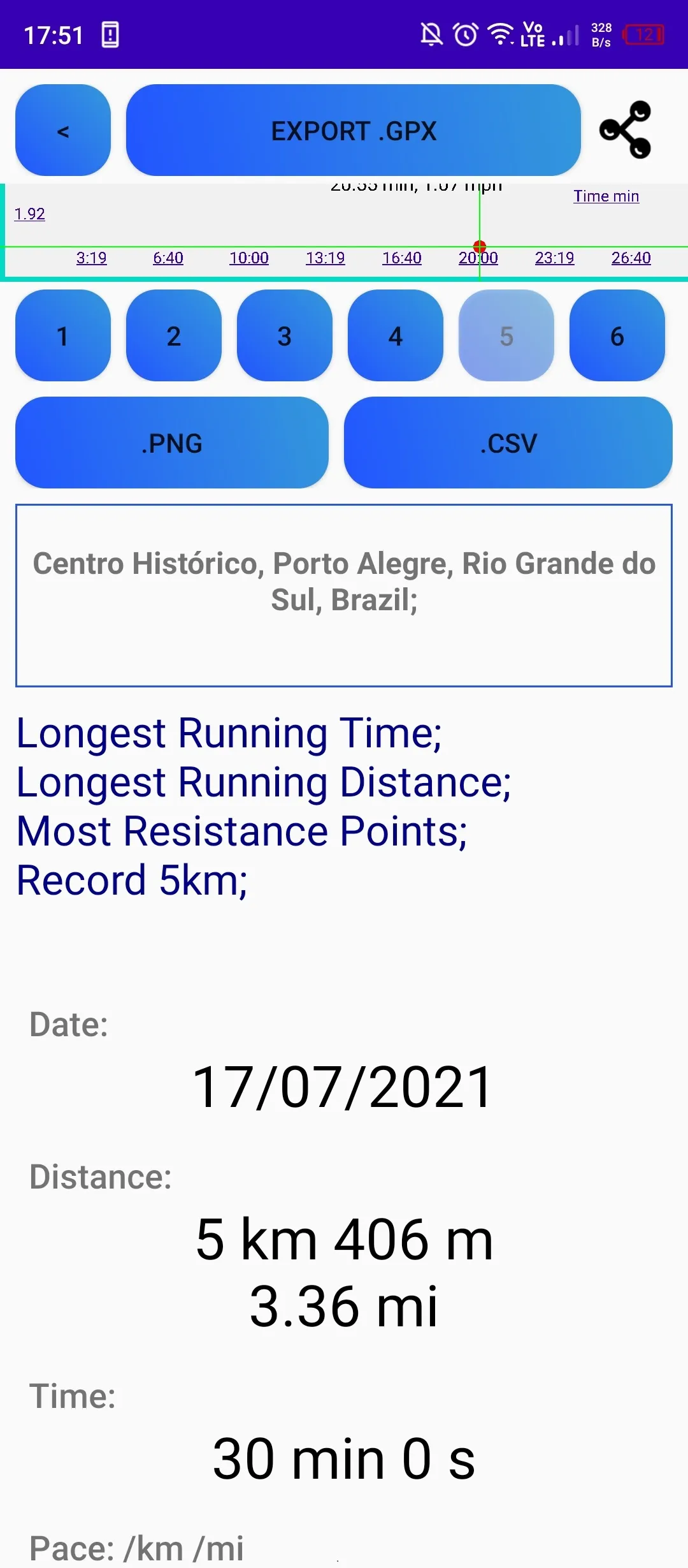 Run Sprint GPS | Indus Appstore | Screenshot